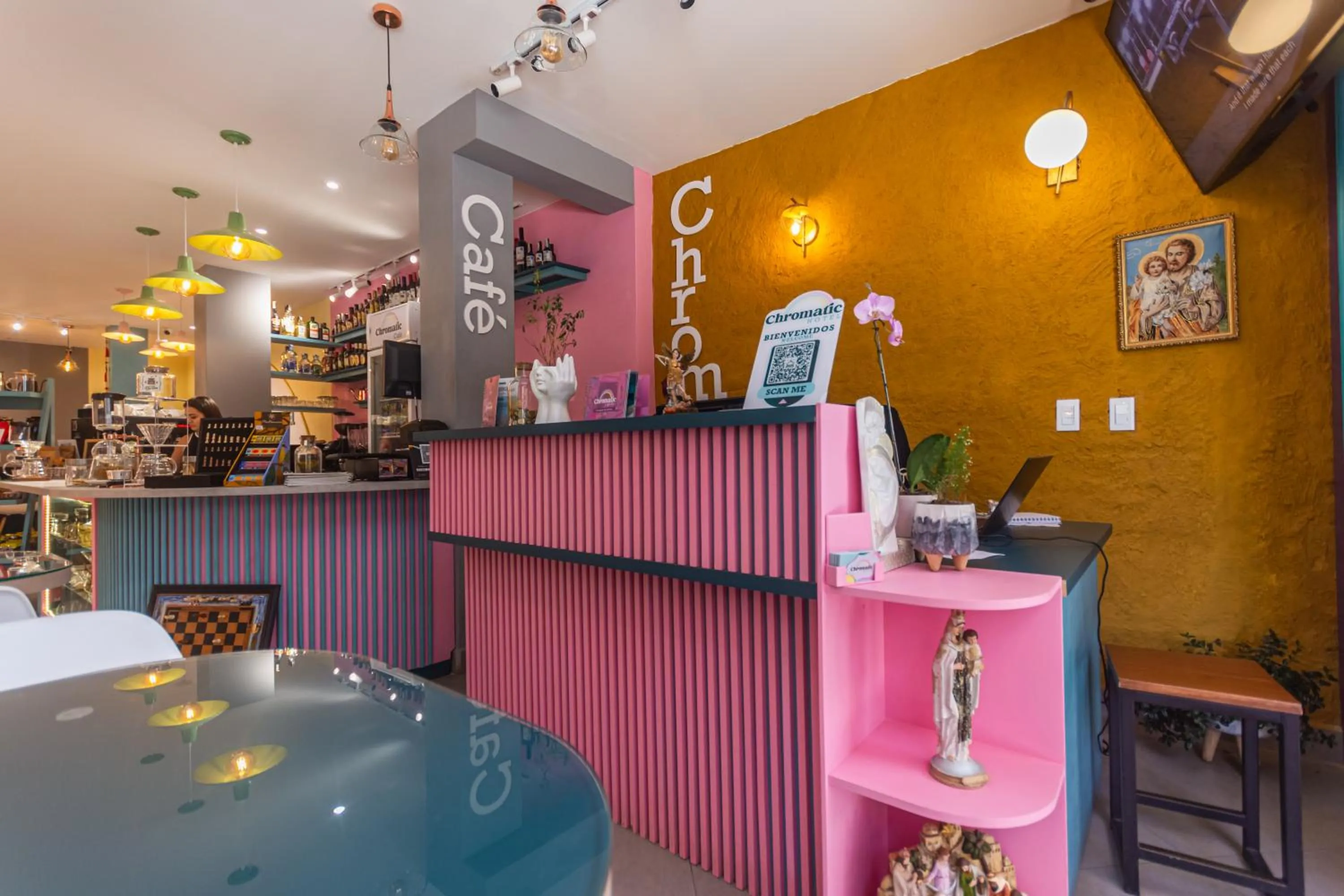 Lobby or reception in Hotel Chromatic