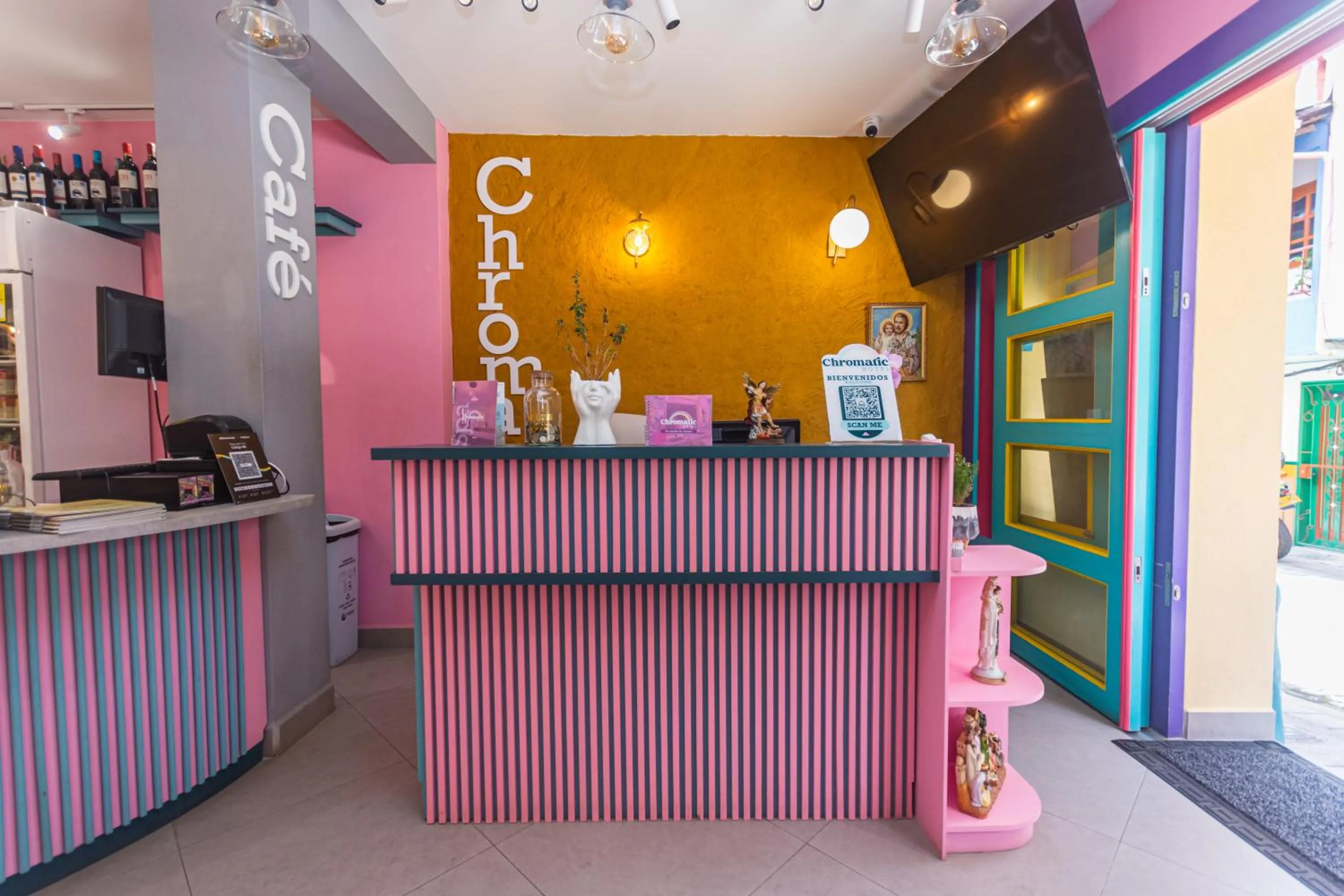 Lobby or reception in Hotel Chromatic