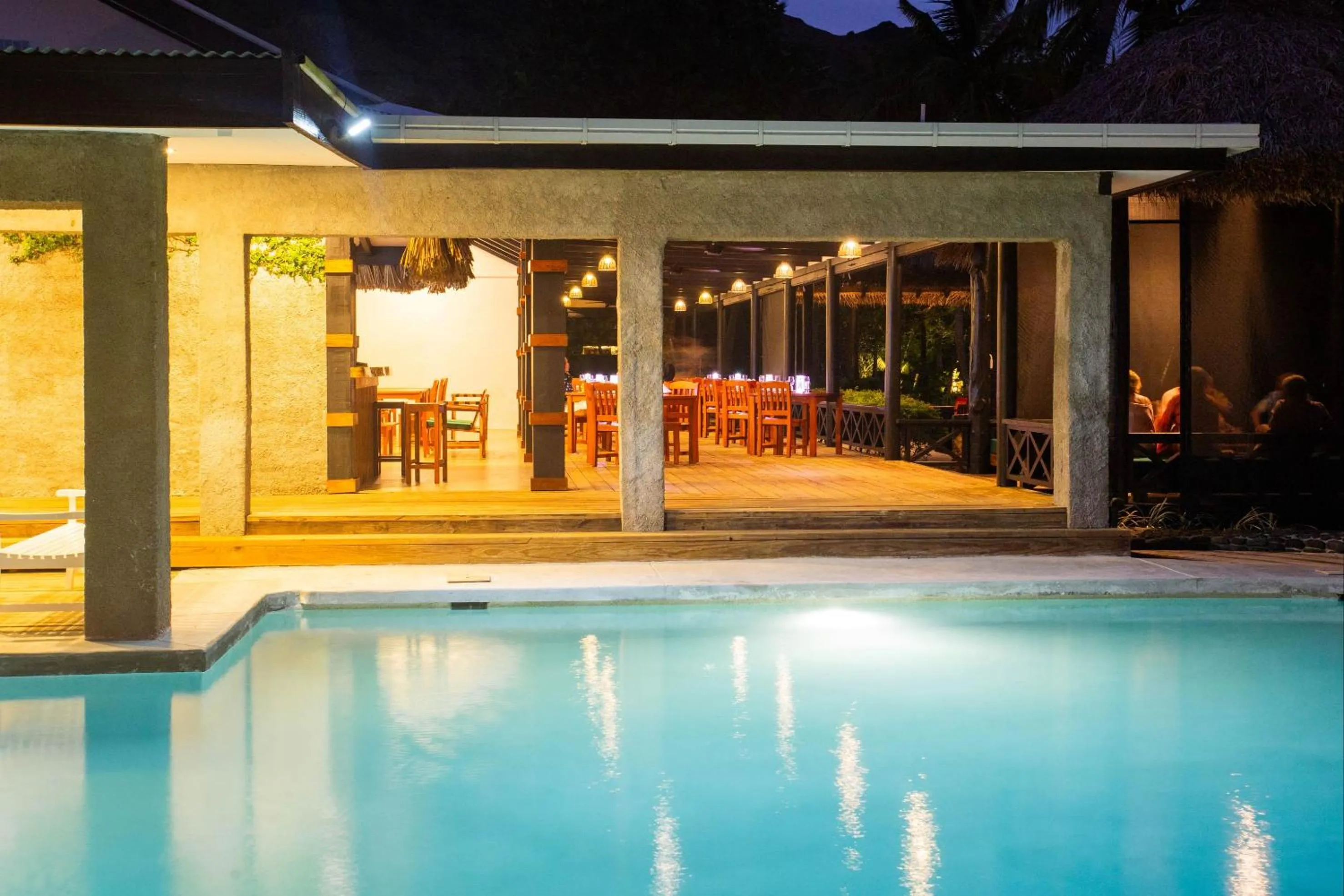 Property building in Waya Island Resort