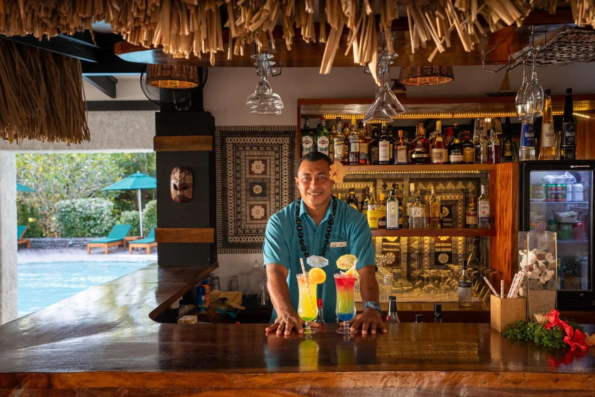 Lounge or bar in Waya Island Resort