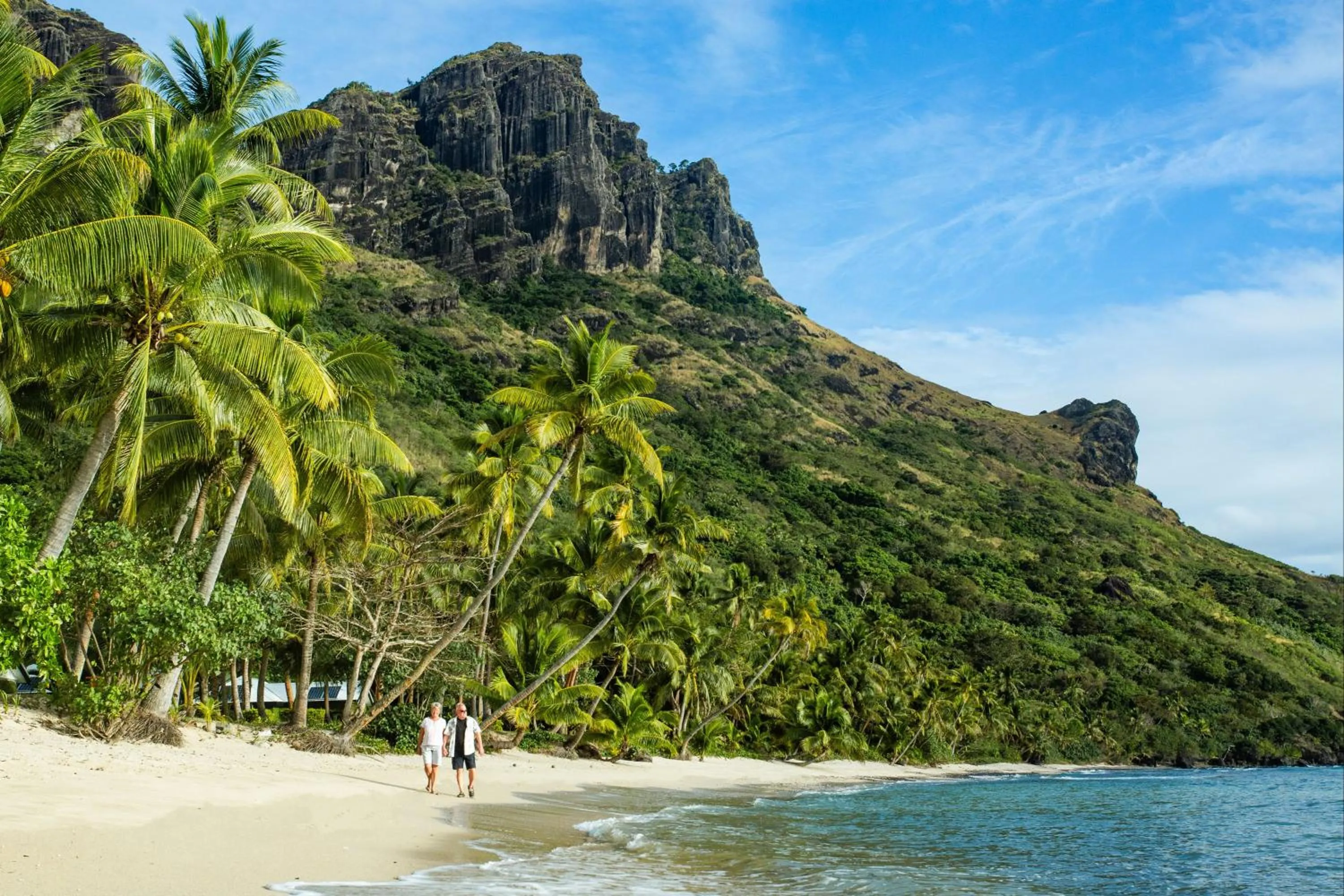Natural landscape in Waya Island Resort