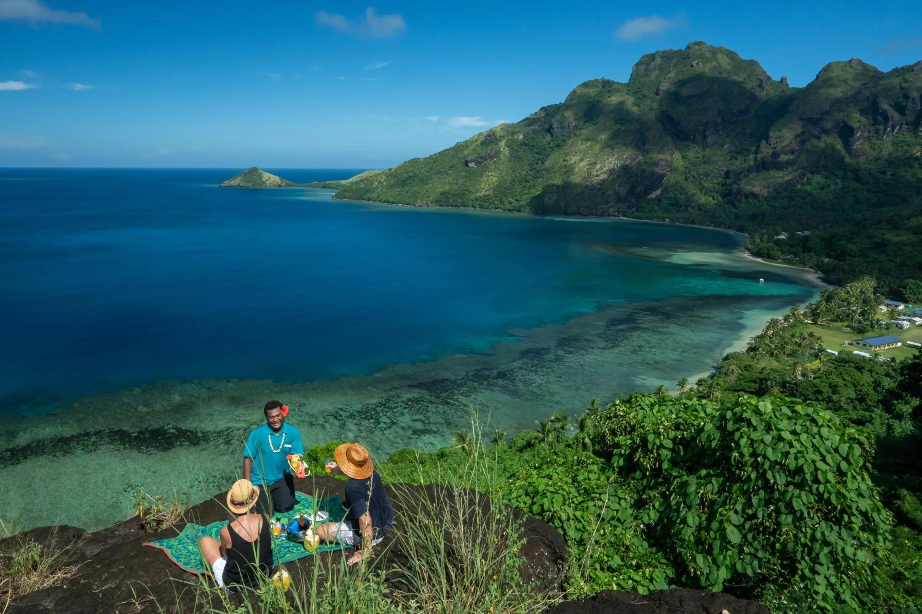 Hiking in Waya Island Resort