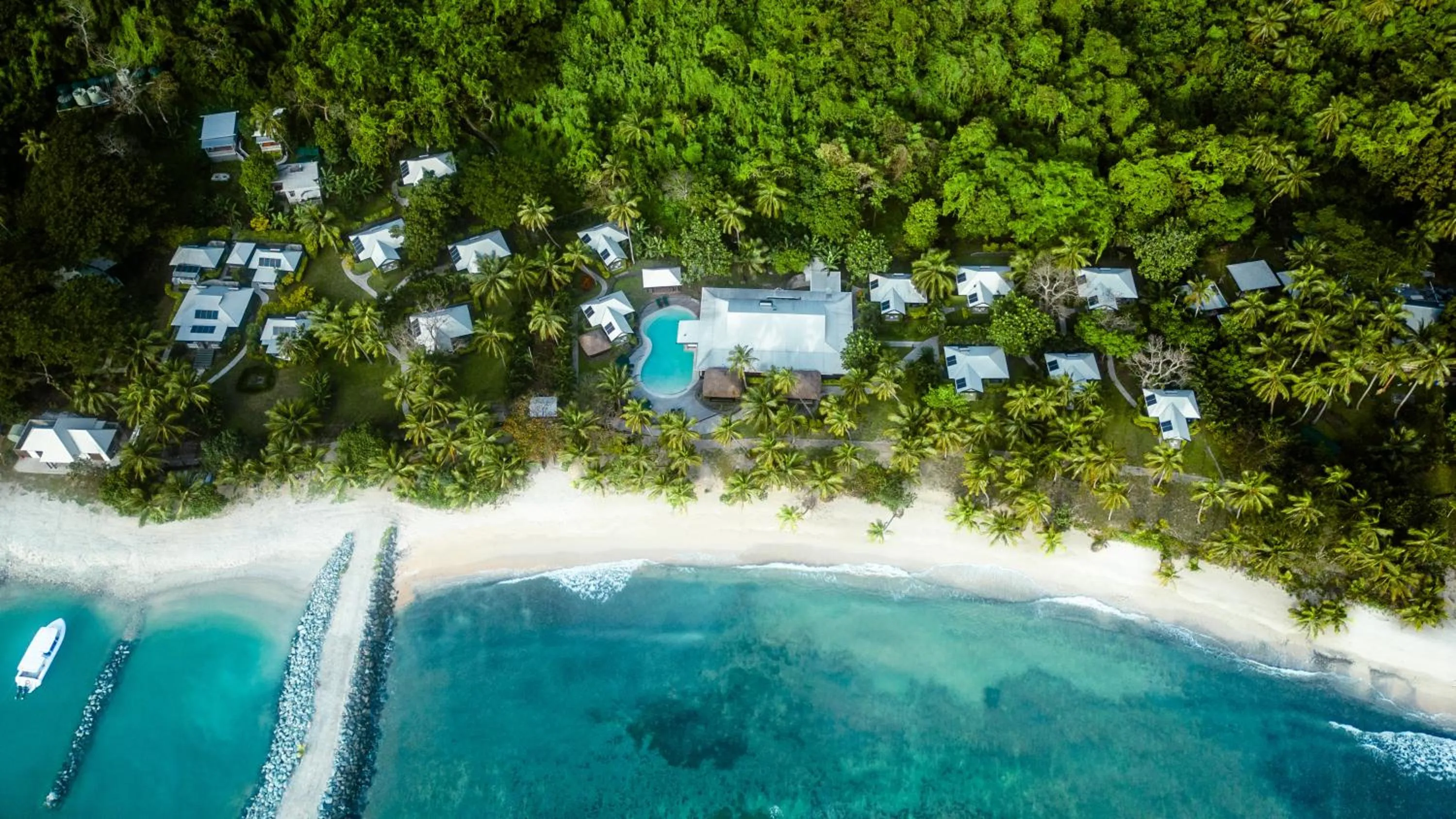 Natural landscape in Waya Island Resort