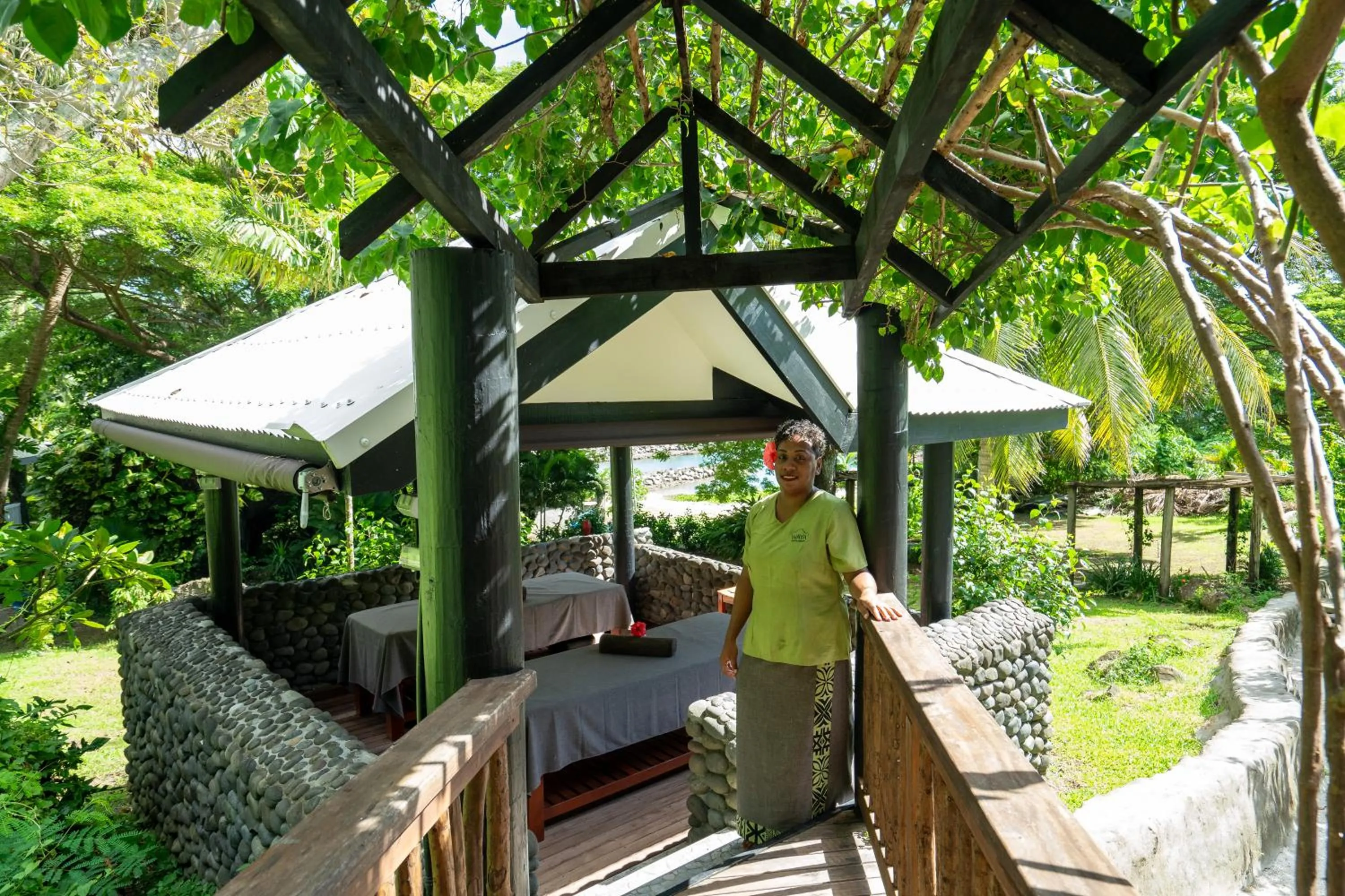 Natural landscape in Waya Island Resort