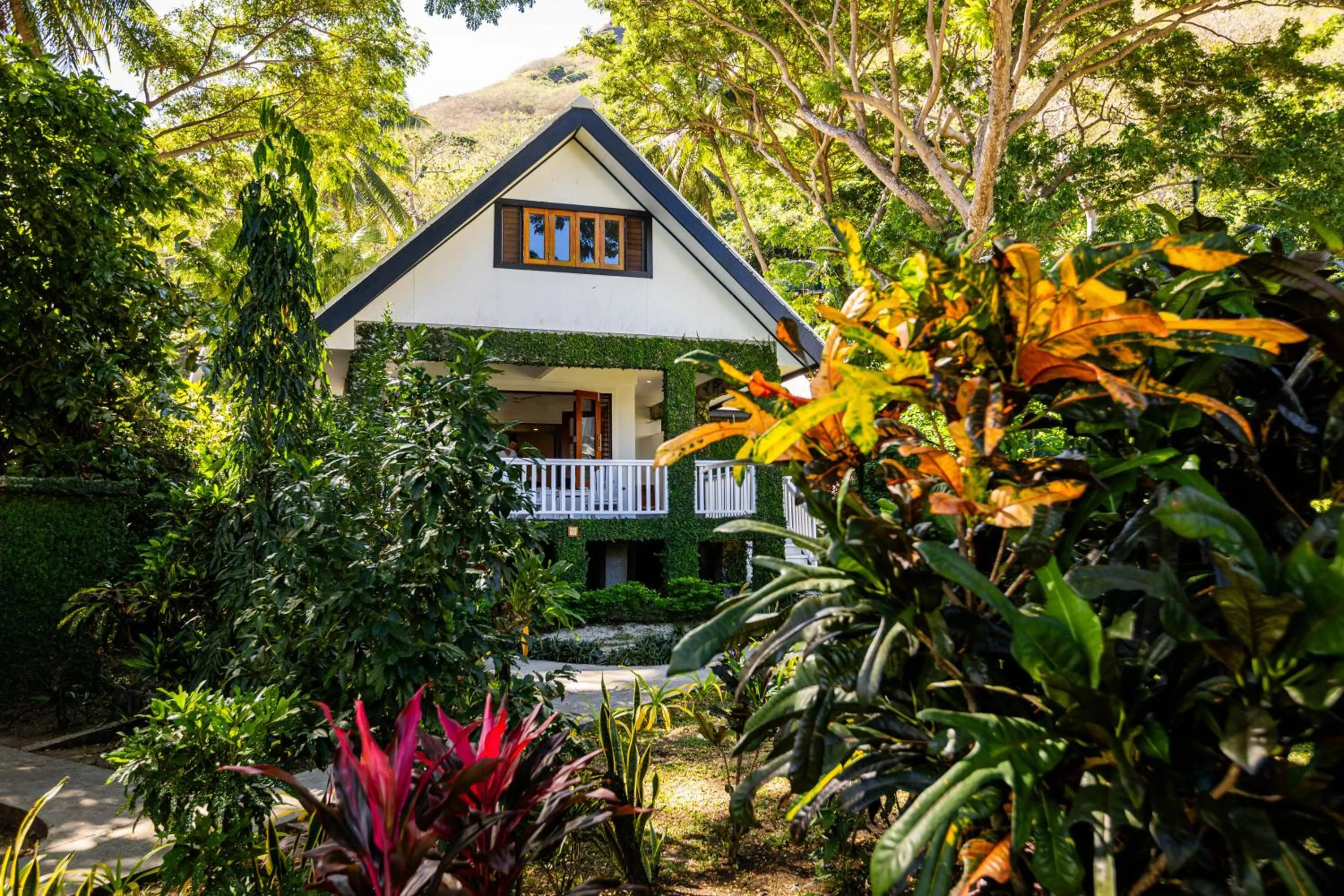 Garden in Waya Island Resort