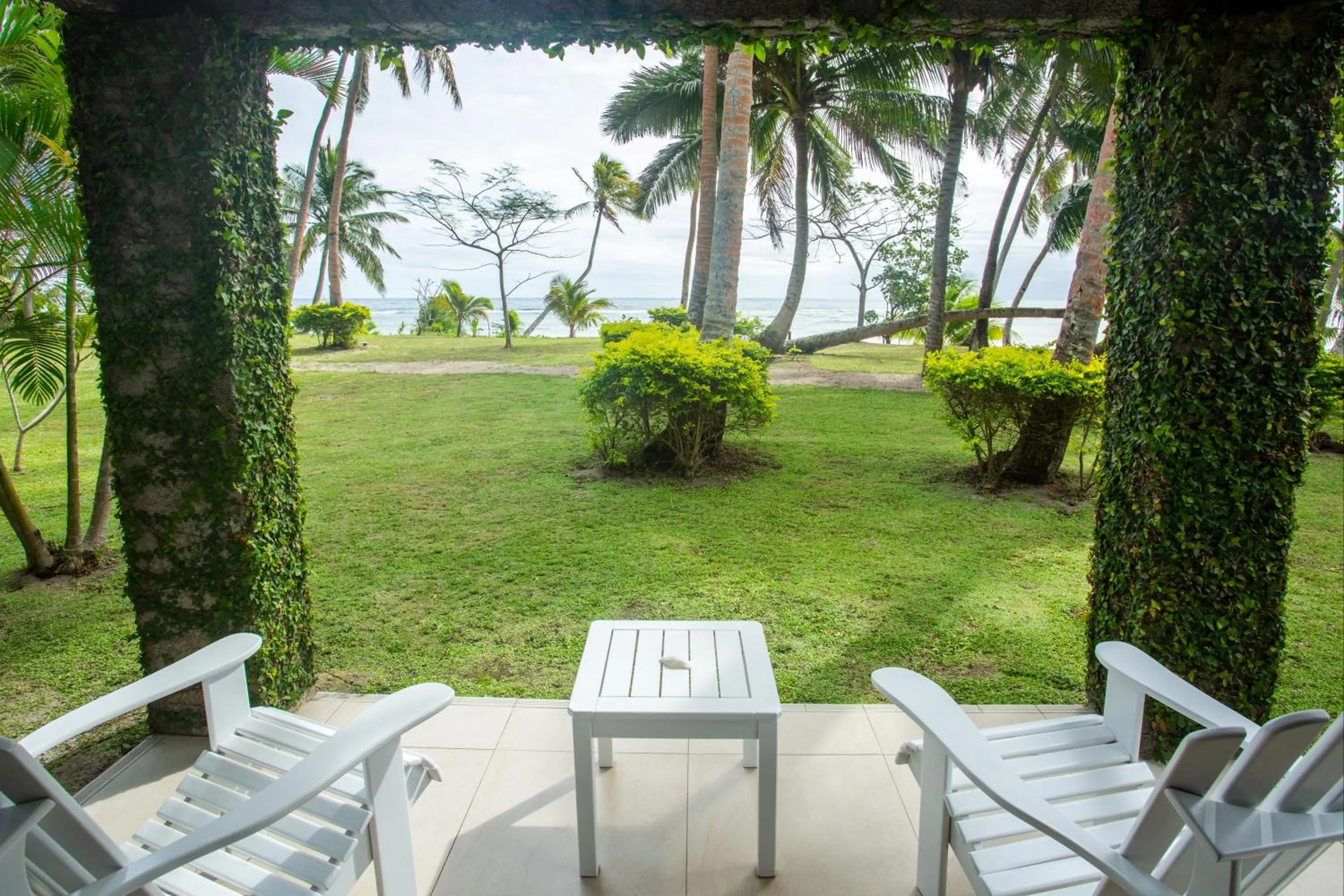 Patio in Waya Island Resort