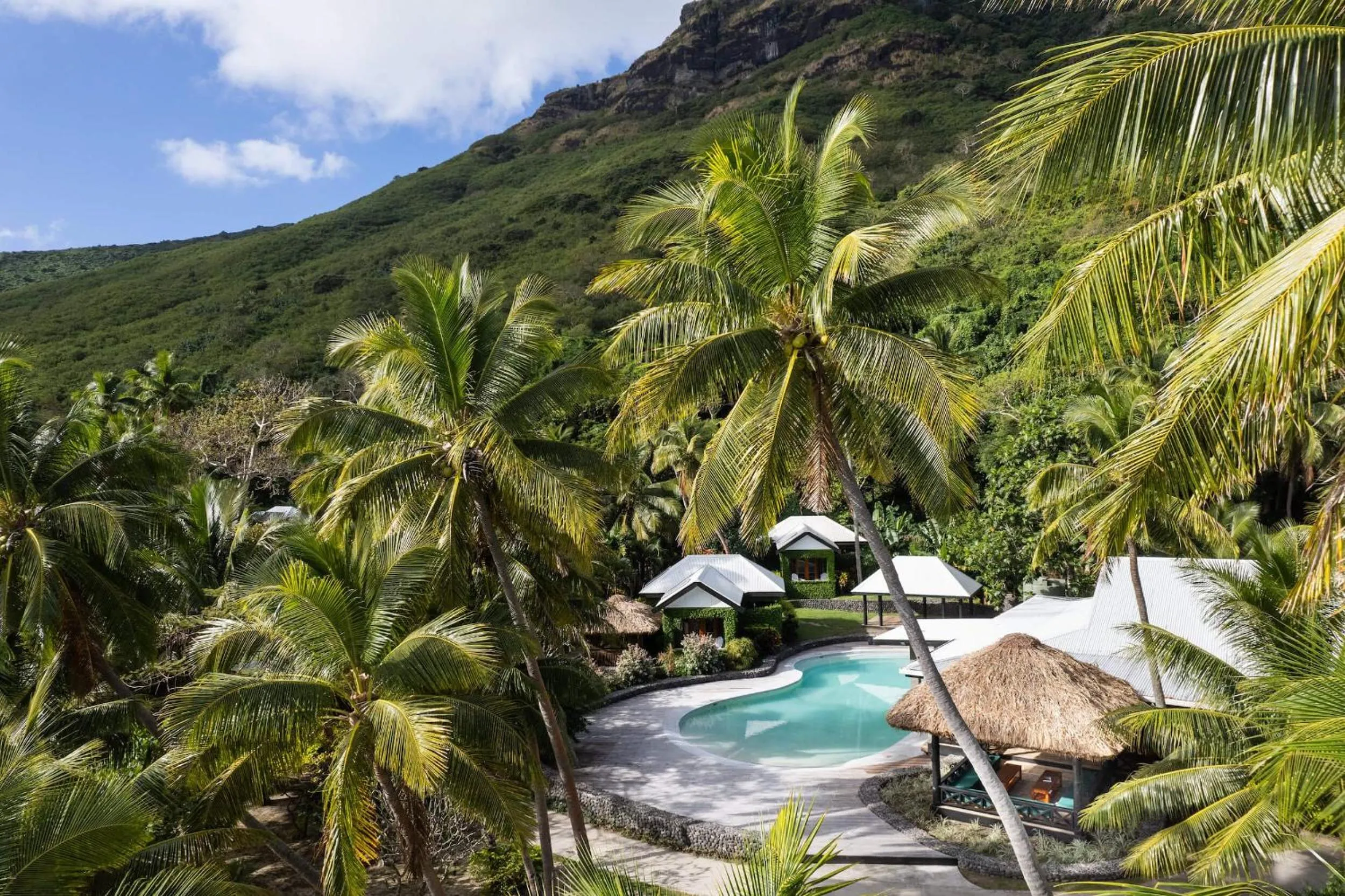 Natural landscape in Waya Island Resort