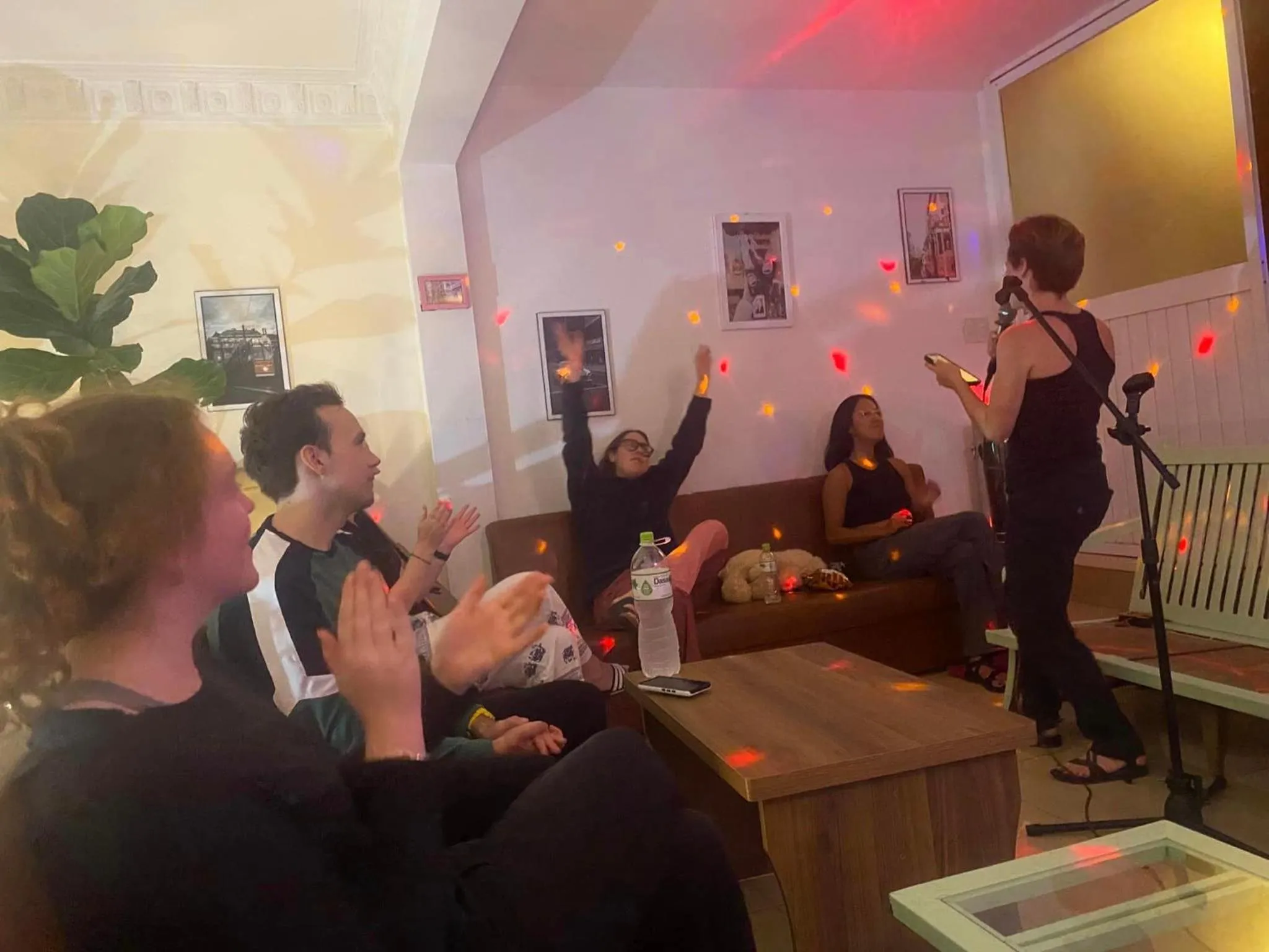 Karaoke in Mr.Happy Homestay