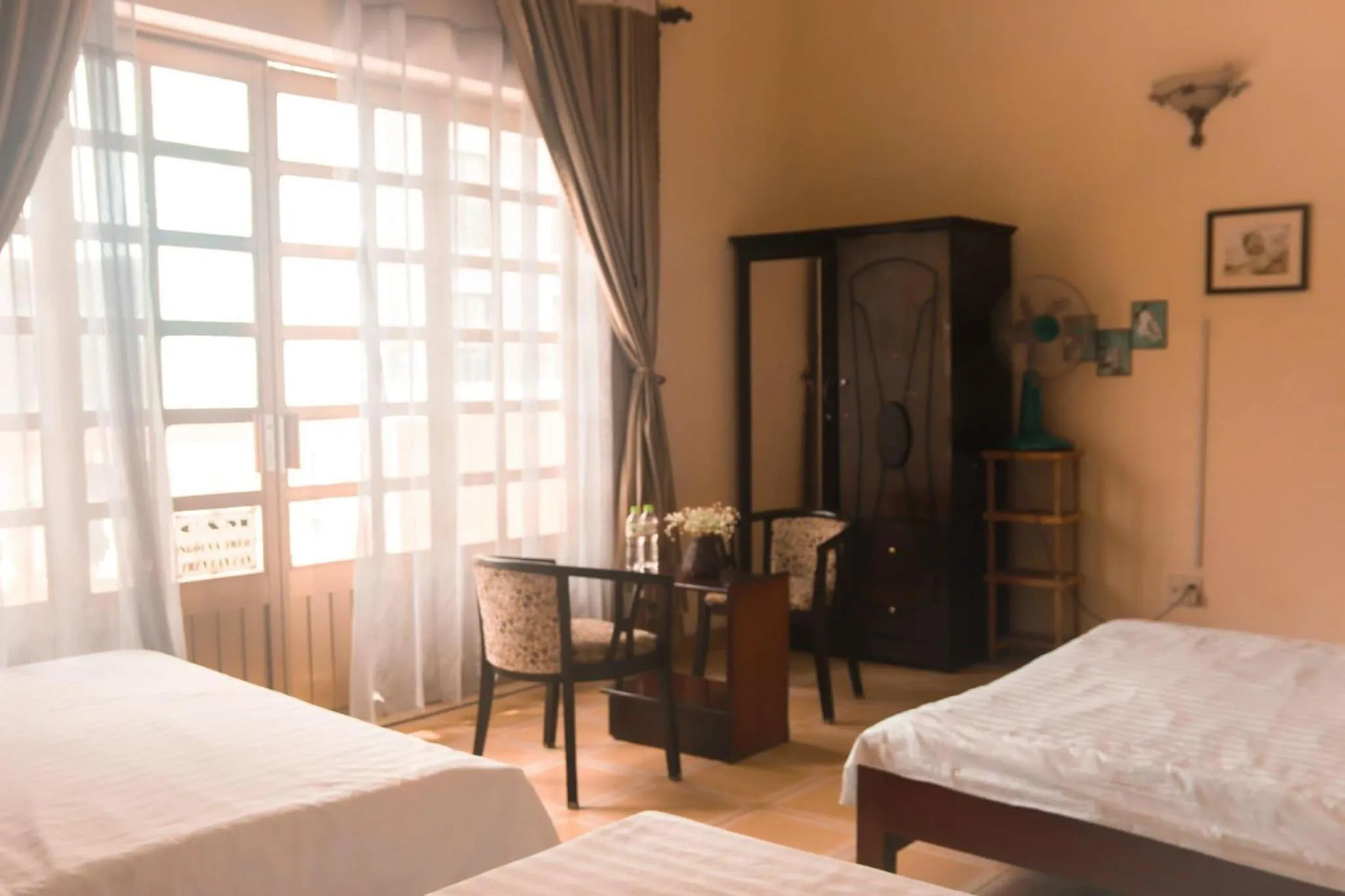 Bed in Mr.Happy Homestay