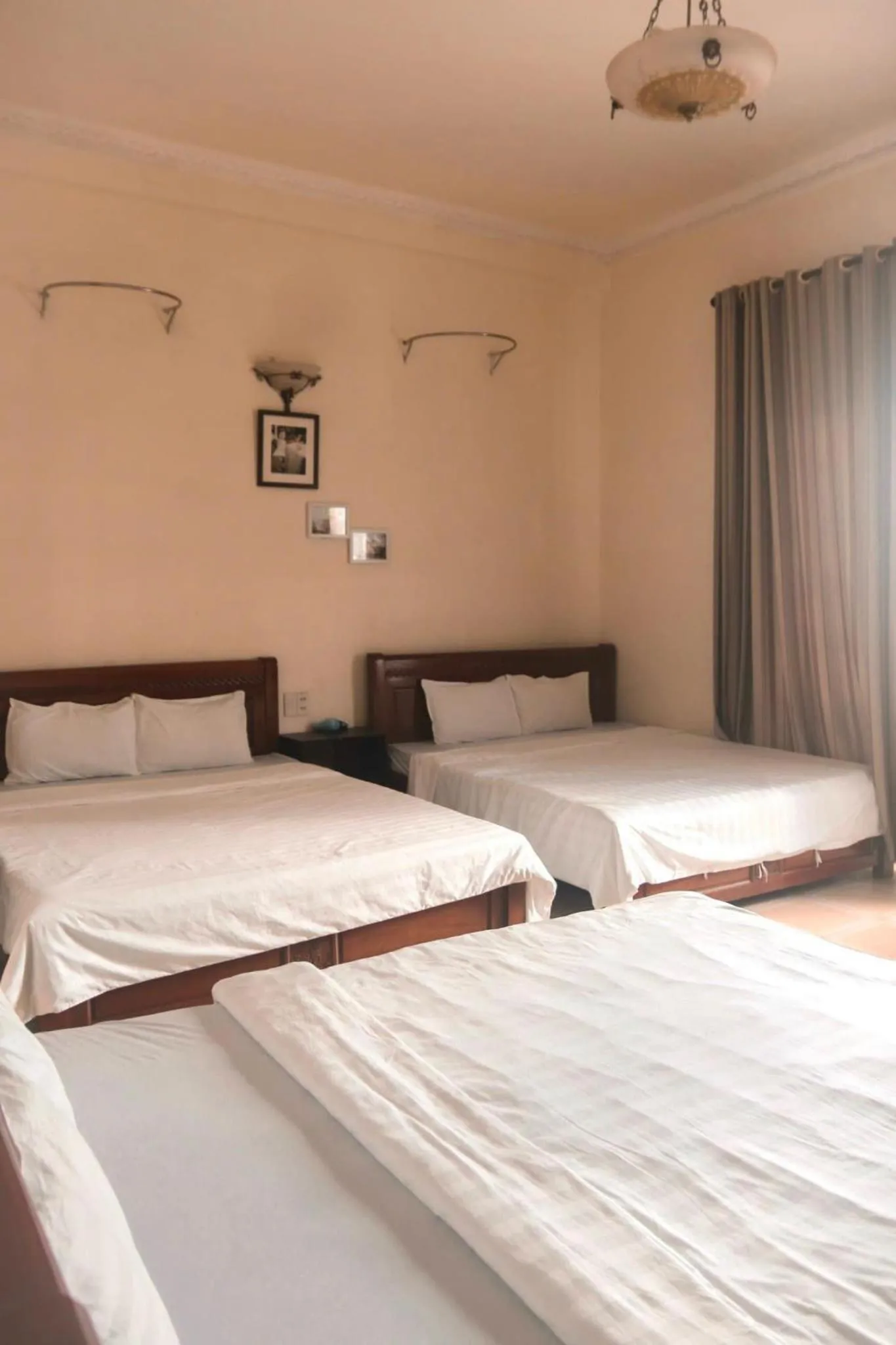 Bed in Mr.Happy Homestay