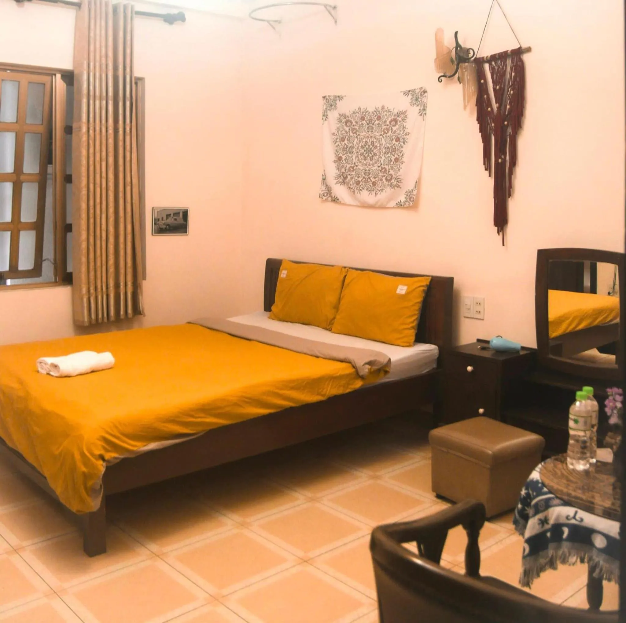 Bed in Mr.Happy Homestay