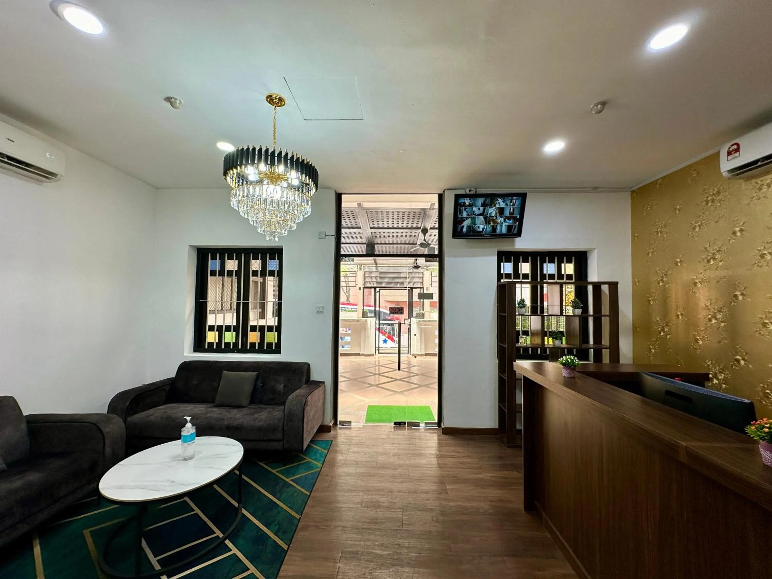 Lobby or reception in Hotel Arba