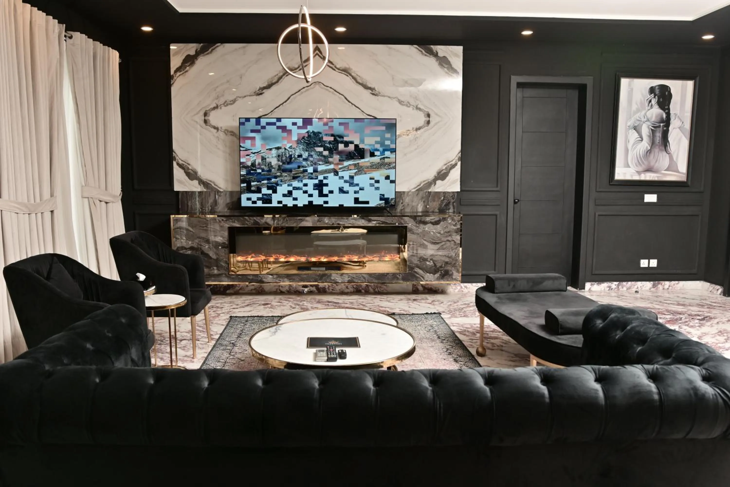 Living room in Villa Vista