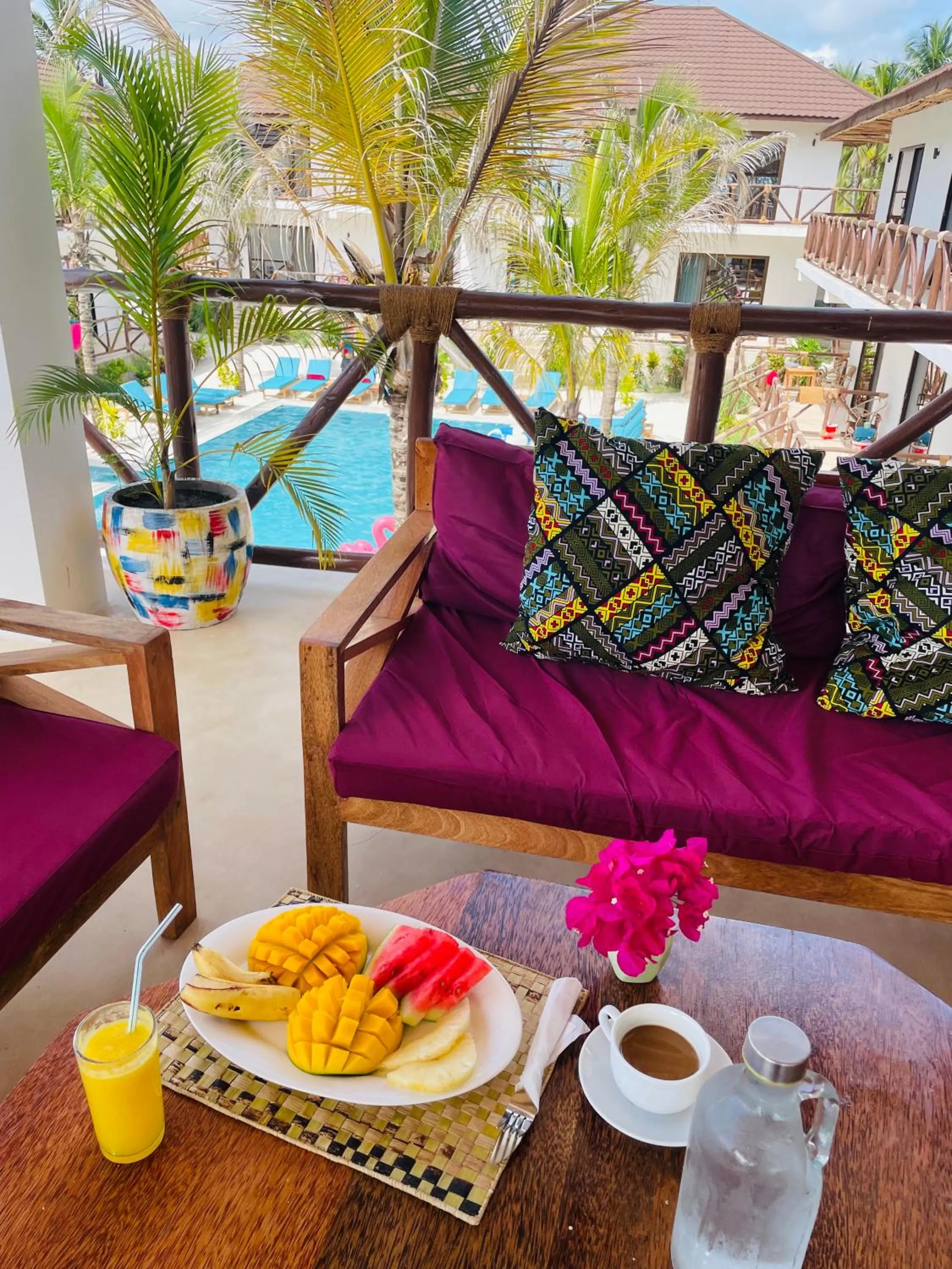 Breakfast in Sand Beach Boutique Hotel