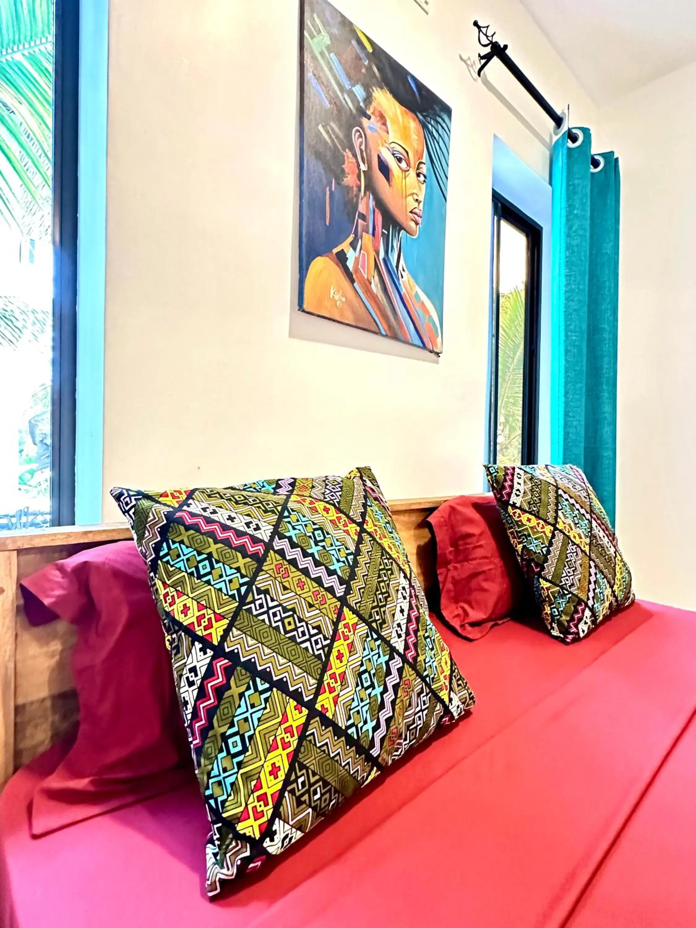 Bedroom, Bed in Sand Beach Boutique Hotel