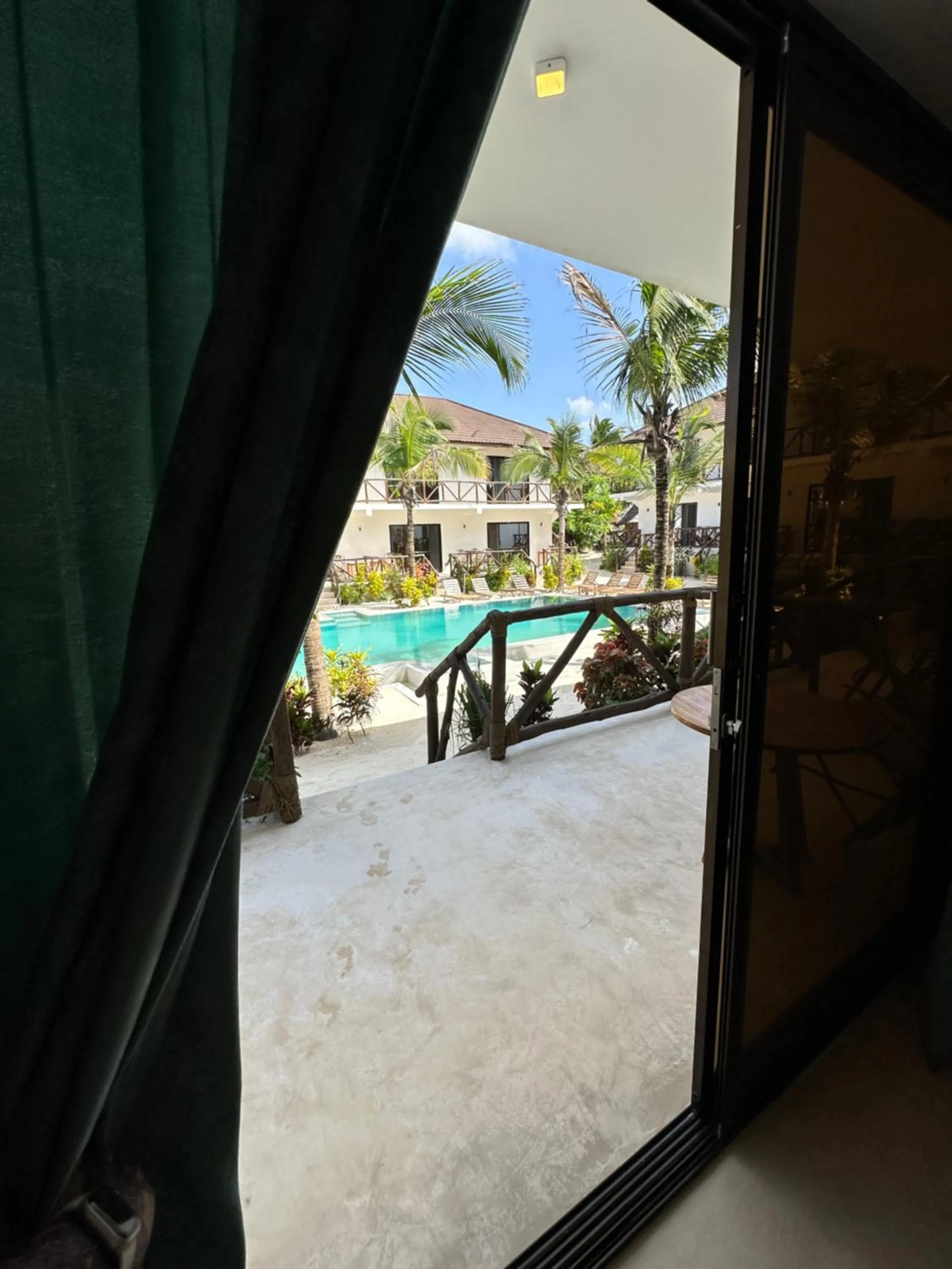 Patio in Sand Beach Boutique Hotel