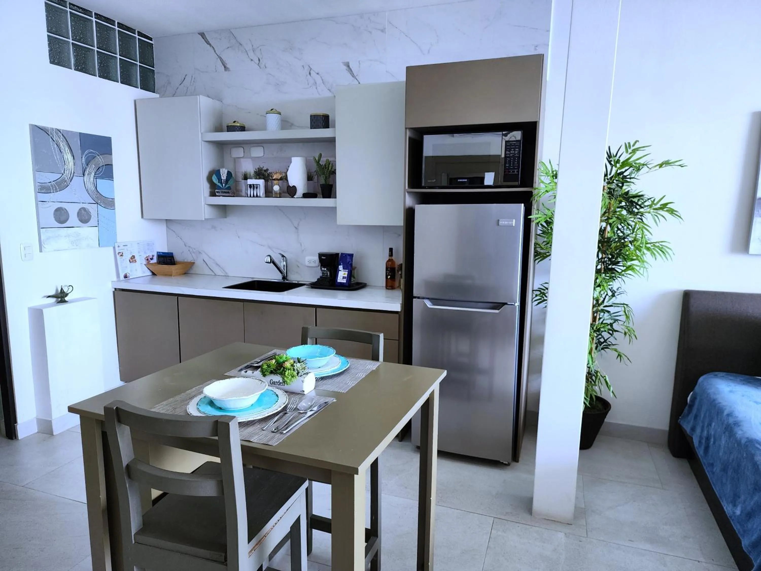 Kitchen or kitchenette in Hotel VOS