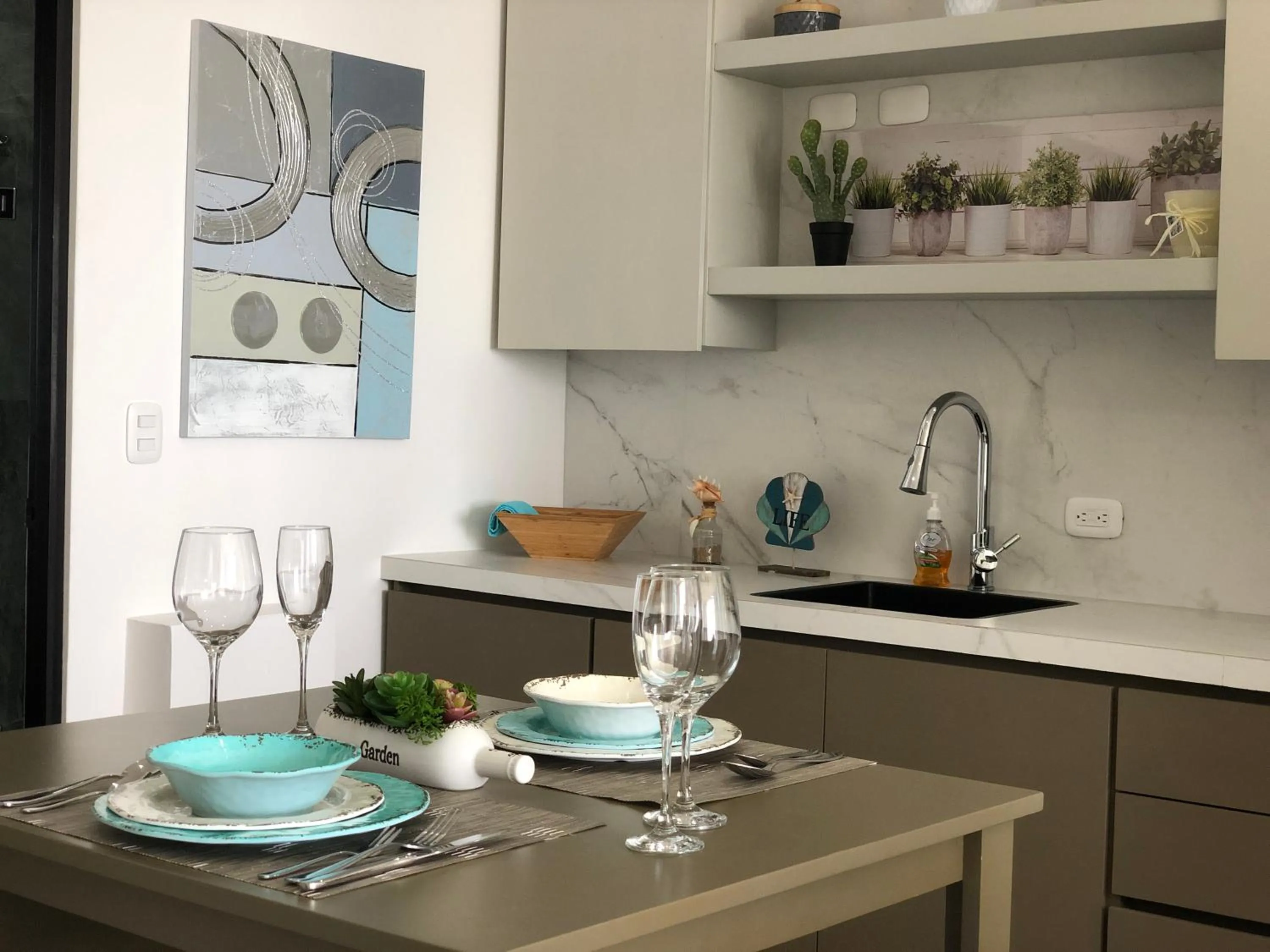 Kitchen or kitchenette in Hotel VOS