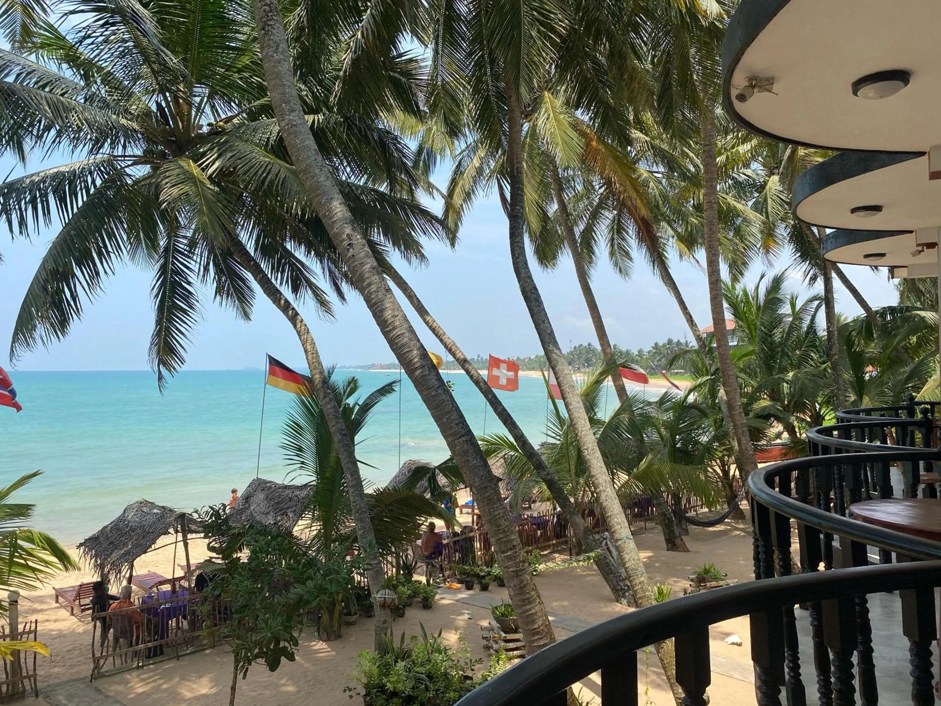 Balcony/Terrace in WASANA beach hotel