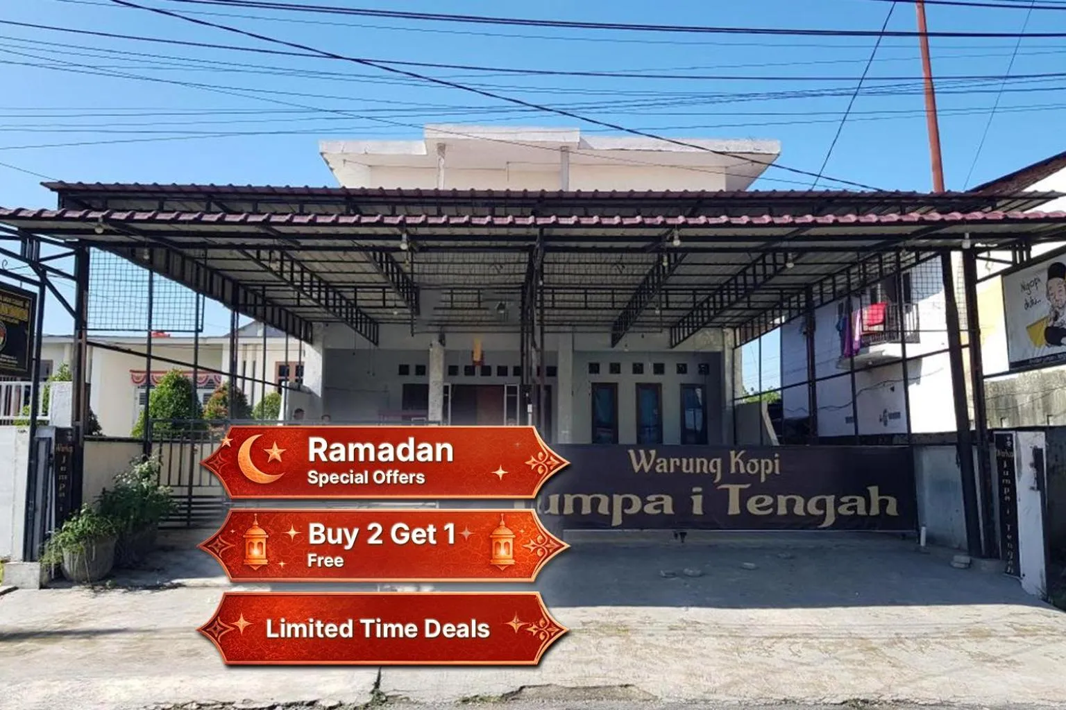 Property building in Hotel O Cempaka Syariah