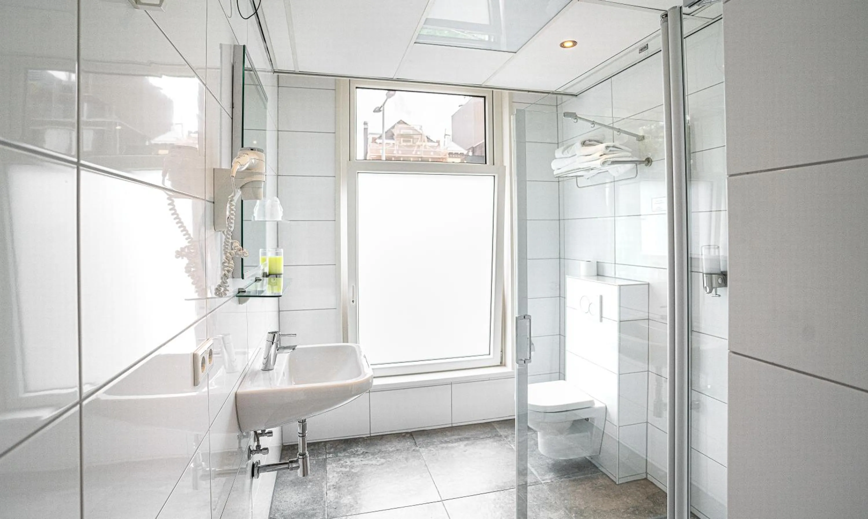 Toilet in Boutique Hotel Milano Rotterdam-Centre