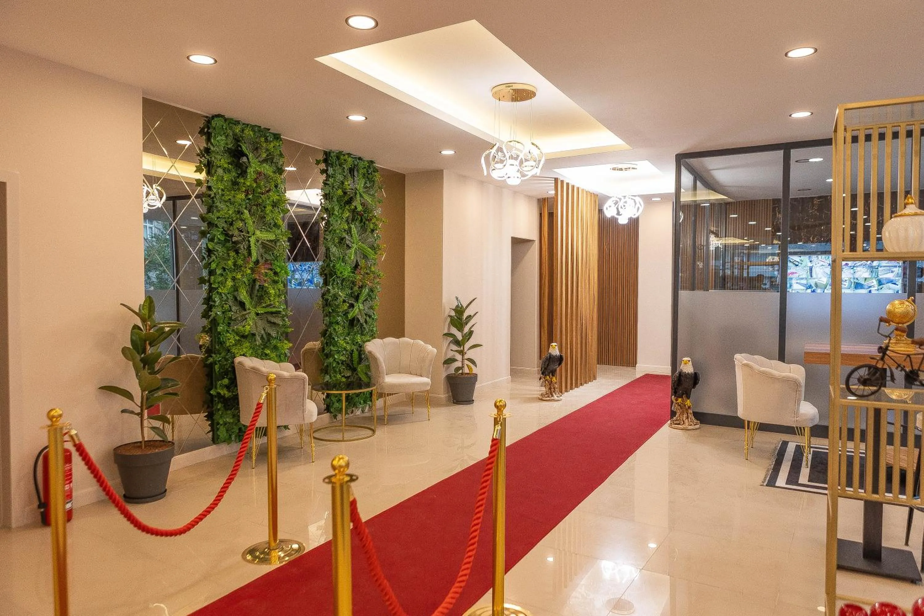 Lobby or reception in City Night Suites & Hotels