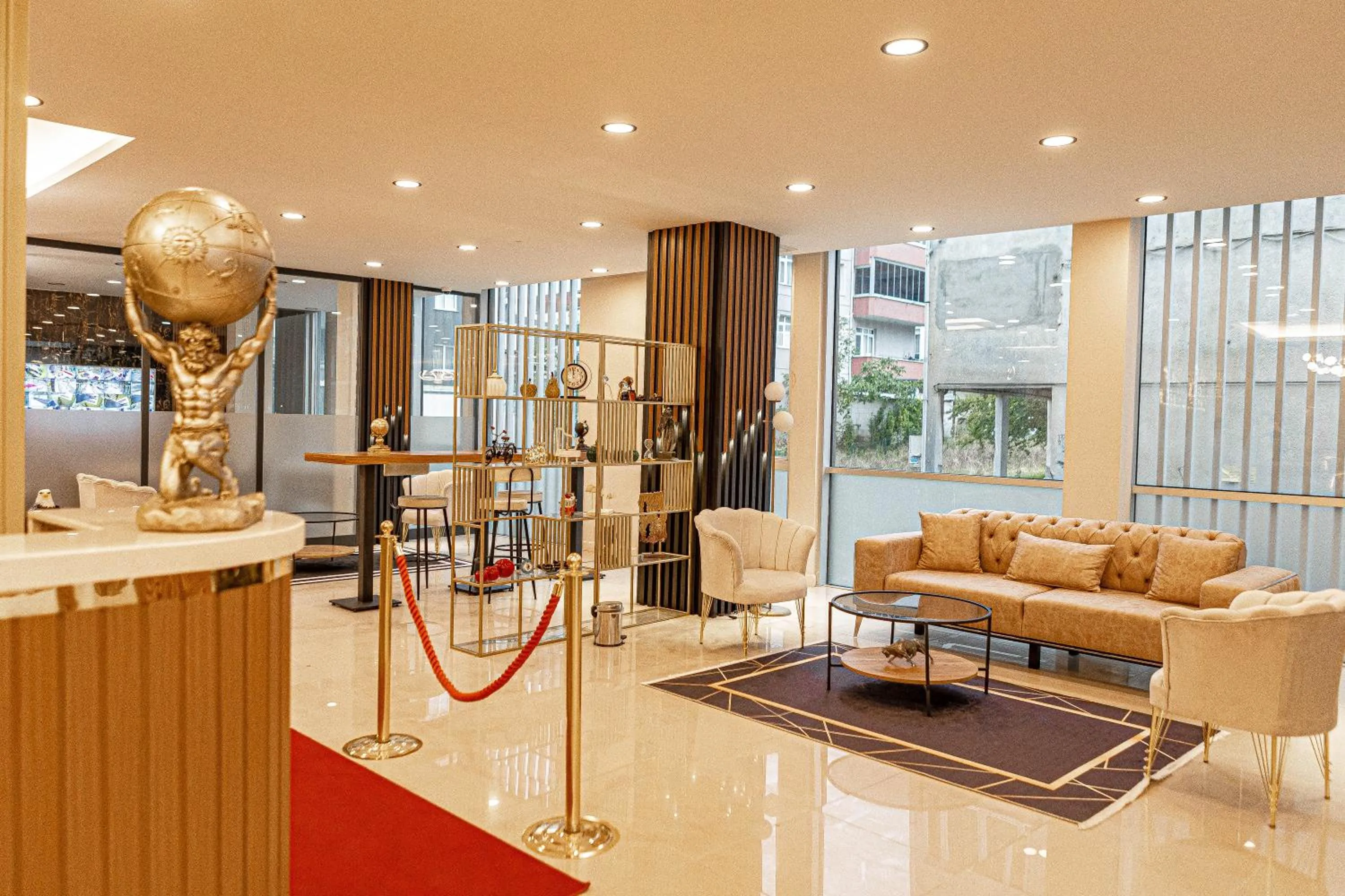 Lobby or reception in City Night Suites & Hotels