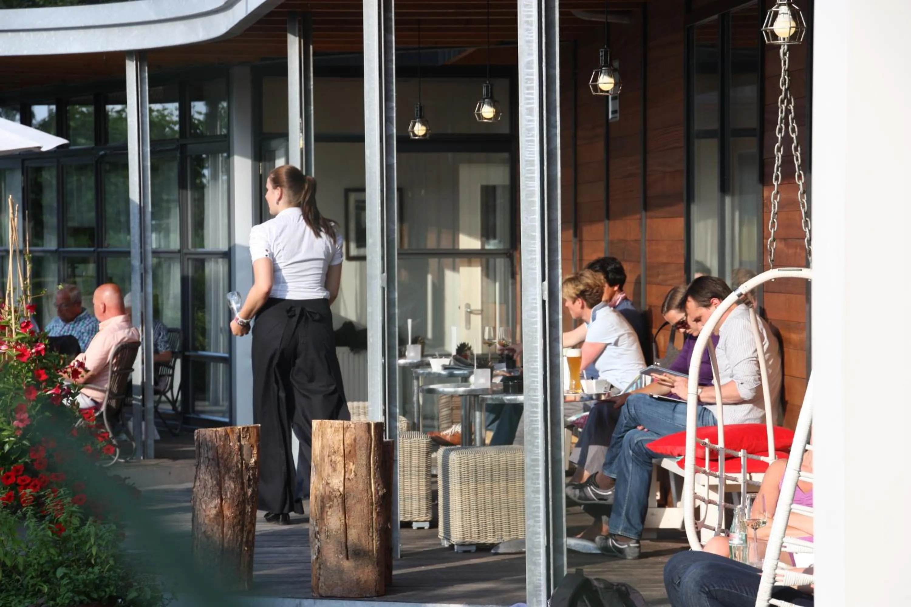 Patio in Droste's Herberg
