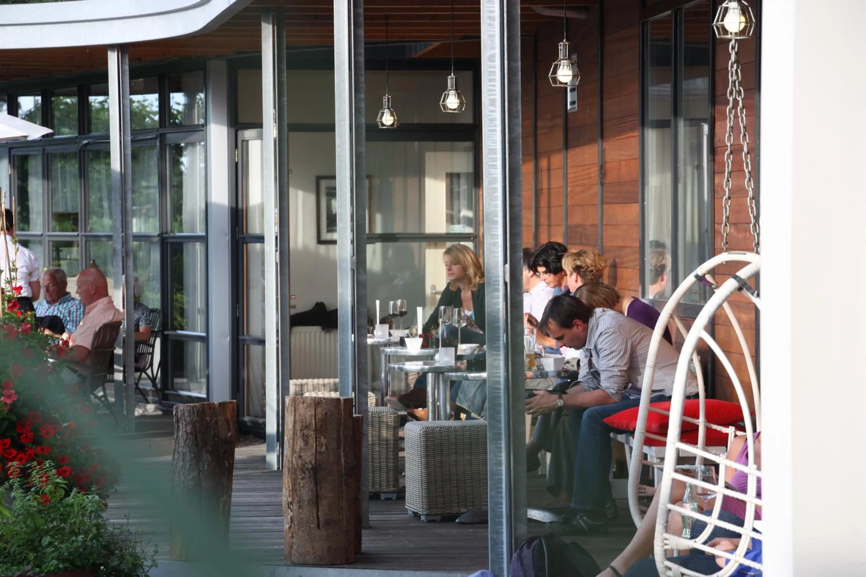 Balcony/Terrace in Droste's Herberg
