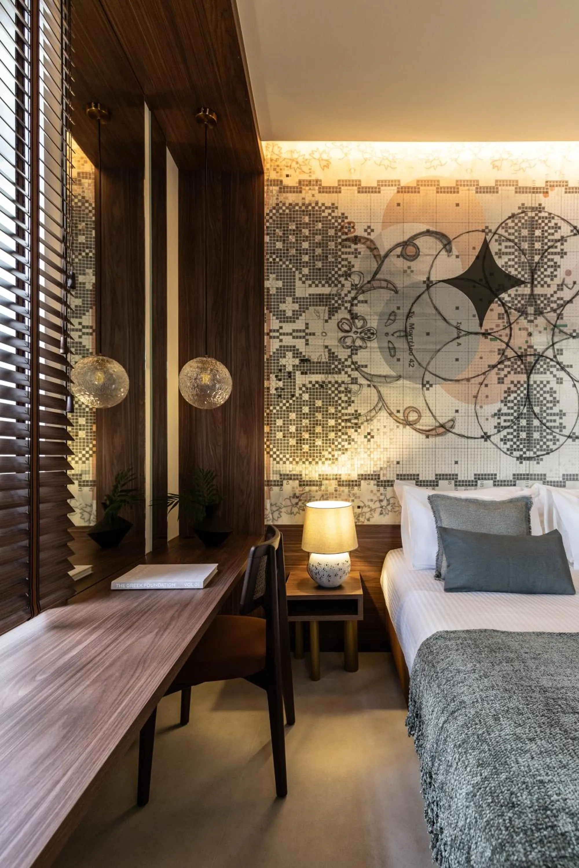 Decorative detail, Bed in MEDLEY Conceptual Living & Spa