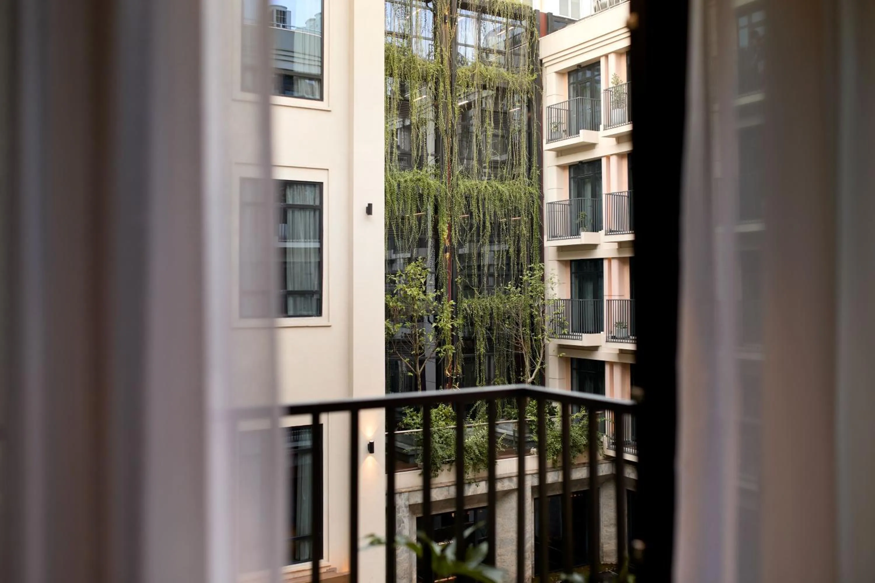 Garden view in REY Hotel Hanoi