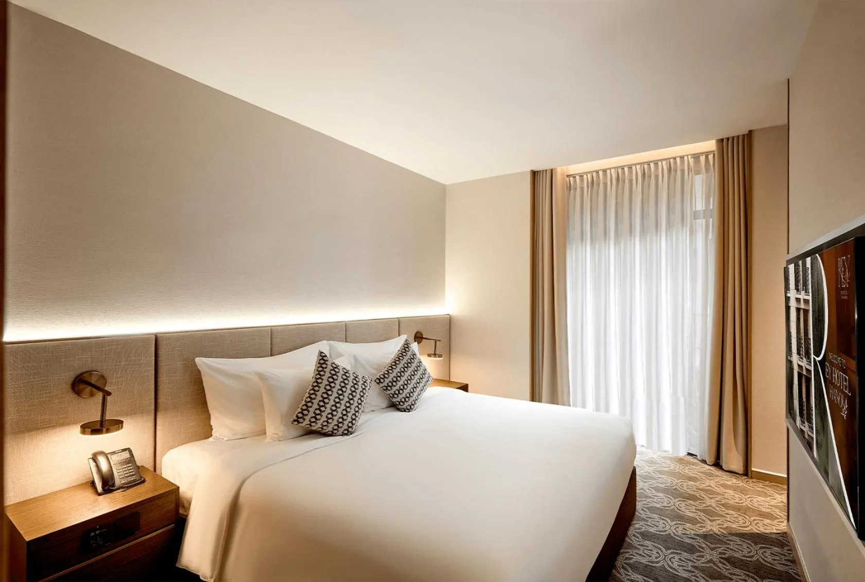 Bedroom, Bed in REY Hotel Hanoi