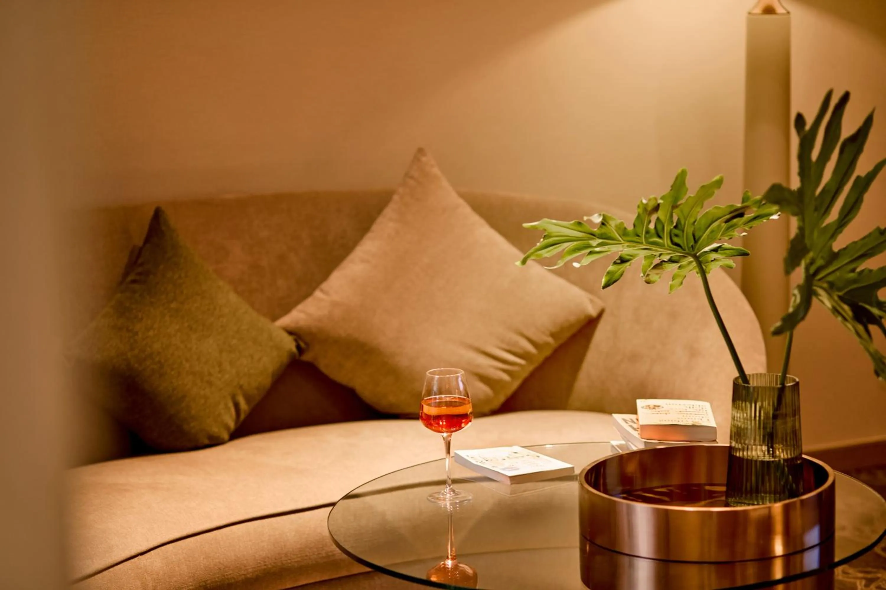 Living room in REY Hotel Hanoi