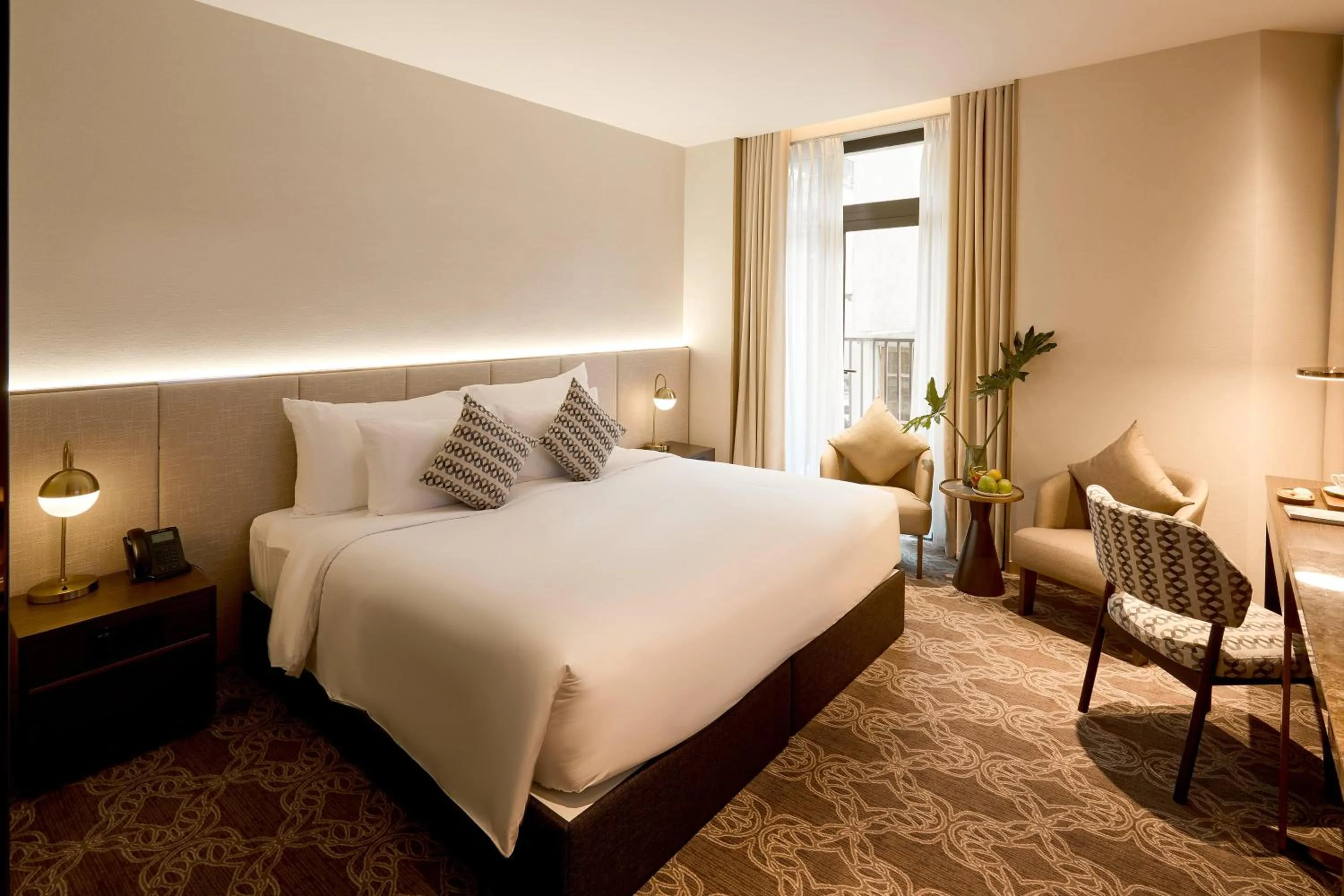 Photo of the whole room, Bed in REY Hotel Hanoi