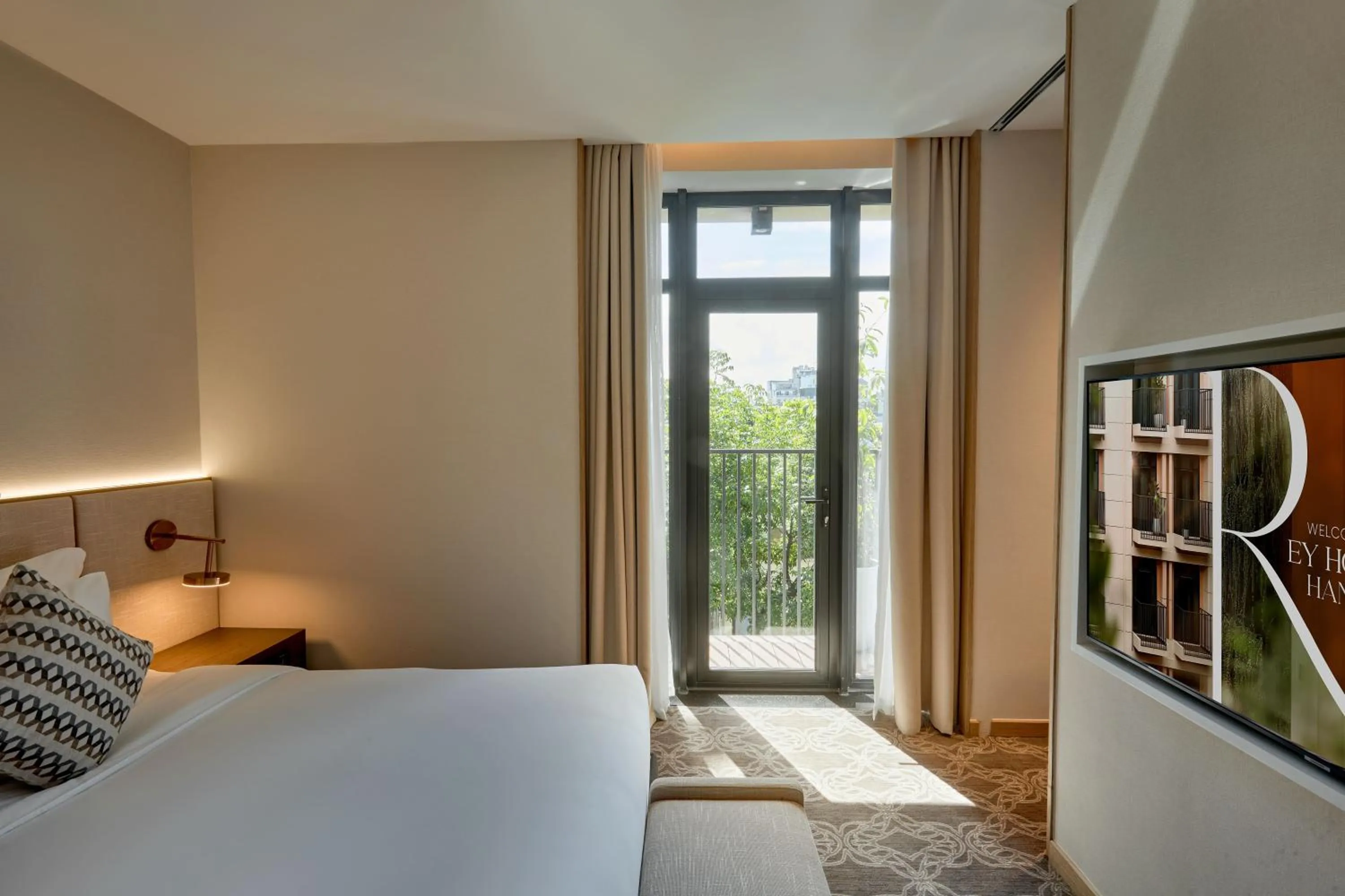 Bedroom, Bed in REY Hotel Hanoi