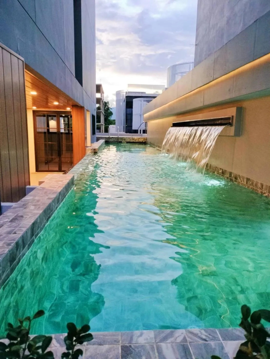 Swimming pool in Cha Chiangmai Luxury