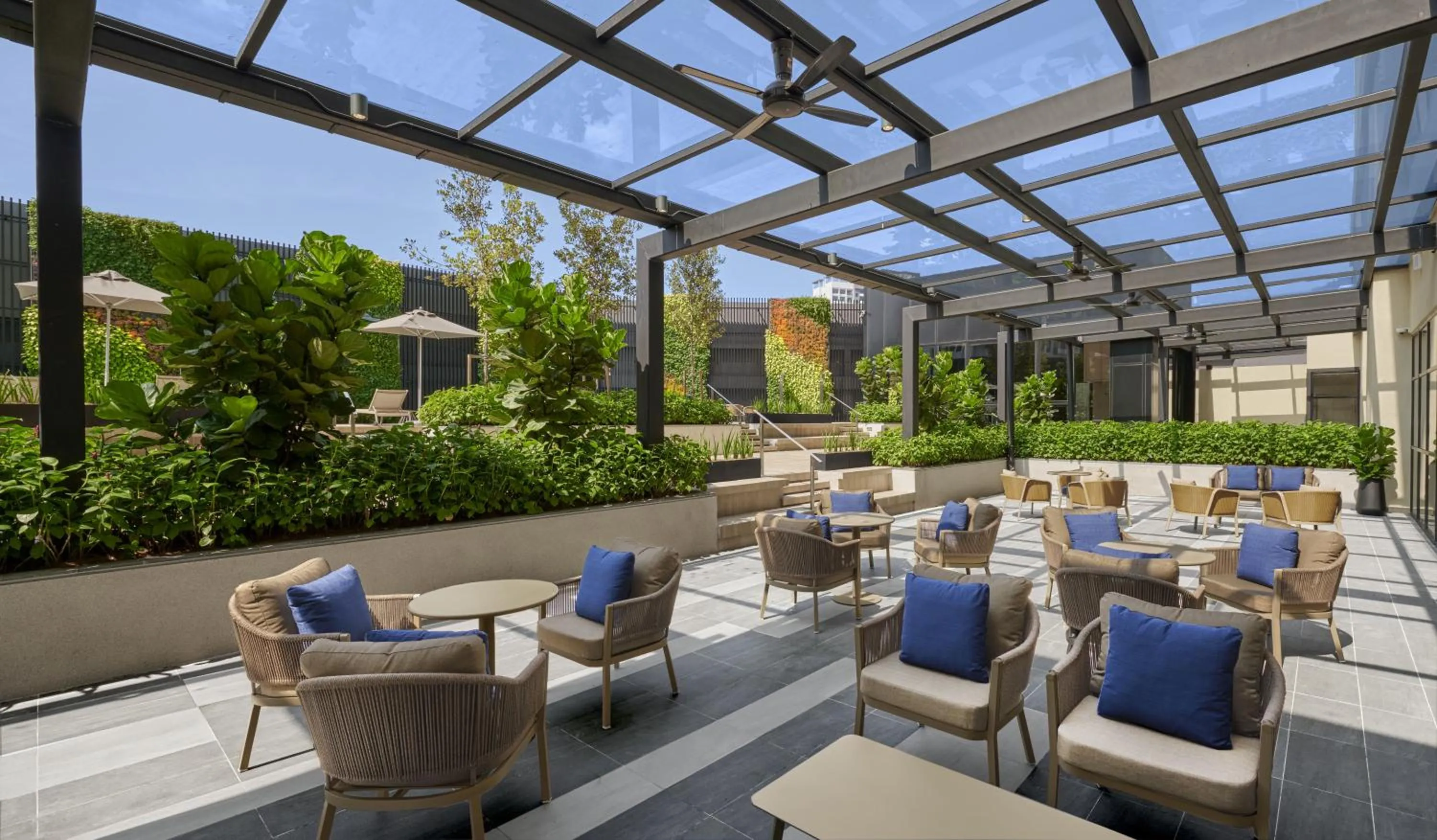 Patio in Hyatt Place Johor Bahru Paradigm Mall