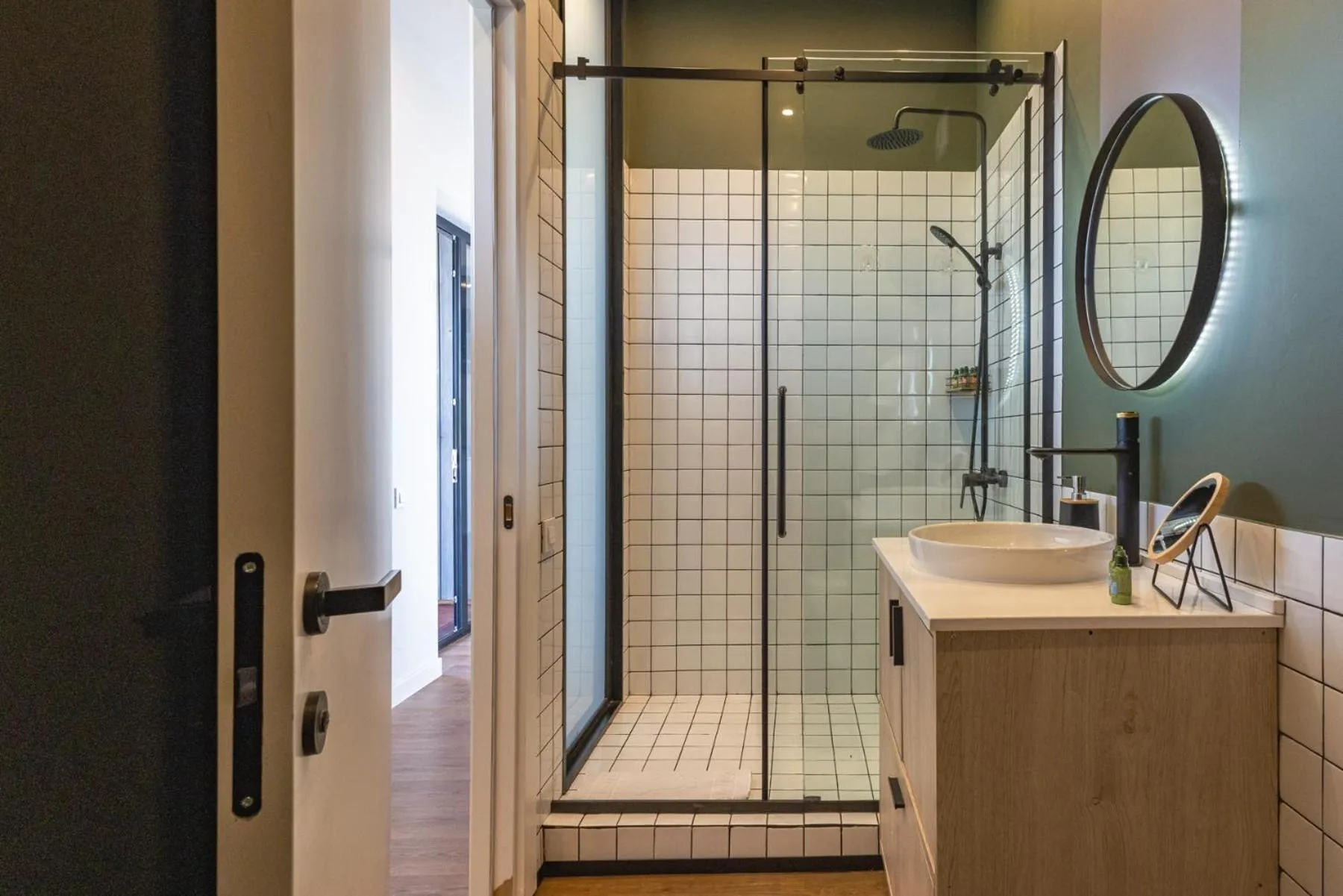 Shower in Apart Hotel Kundzuli