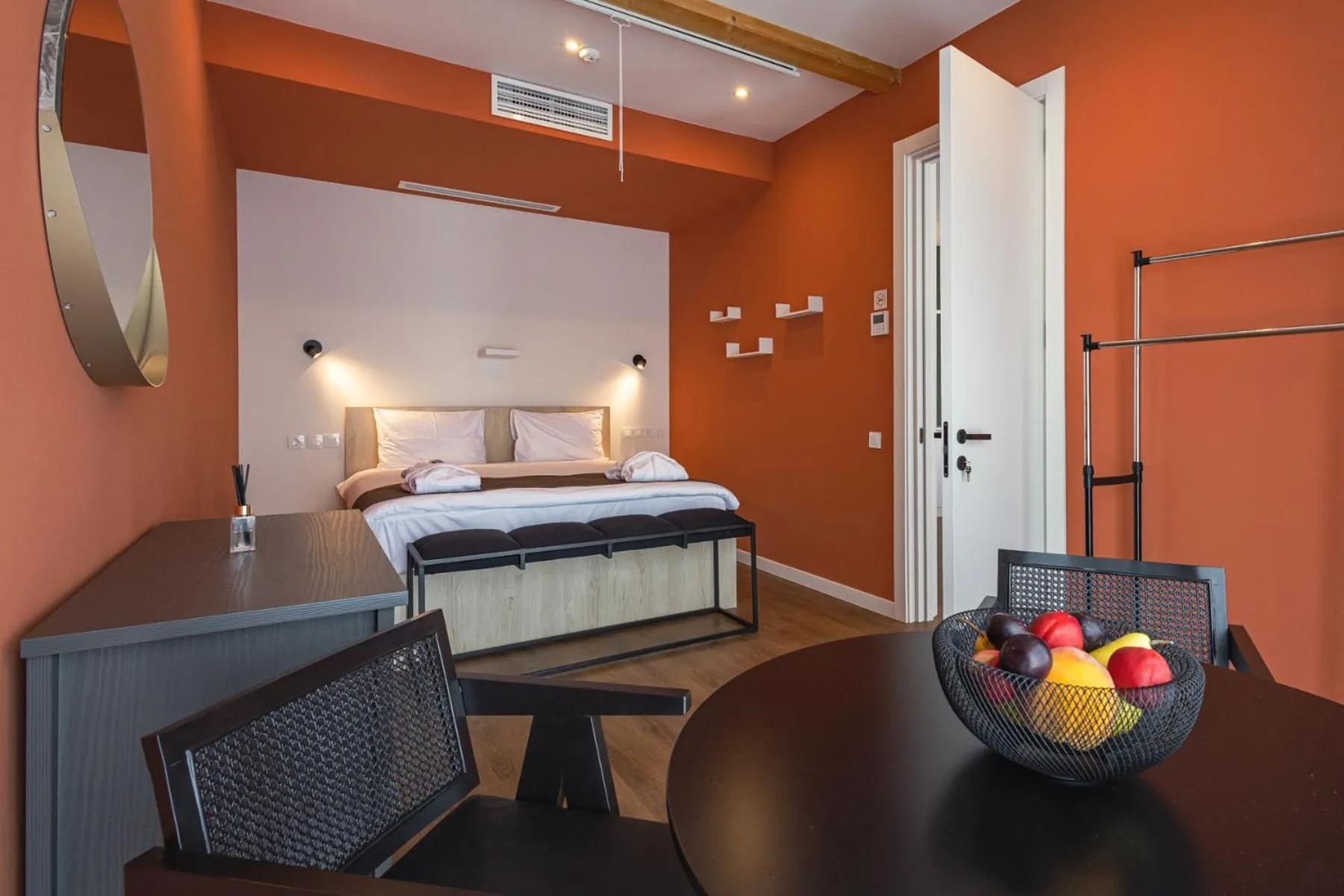 Bed in Apart Hotel Kundzuli