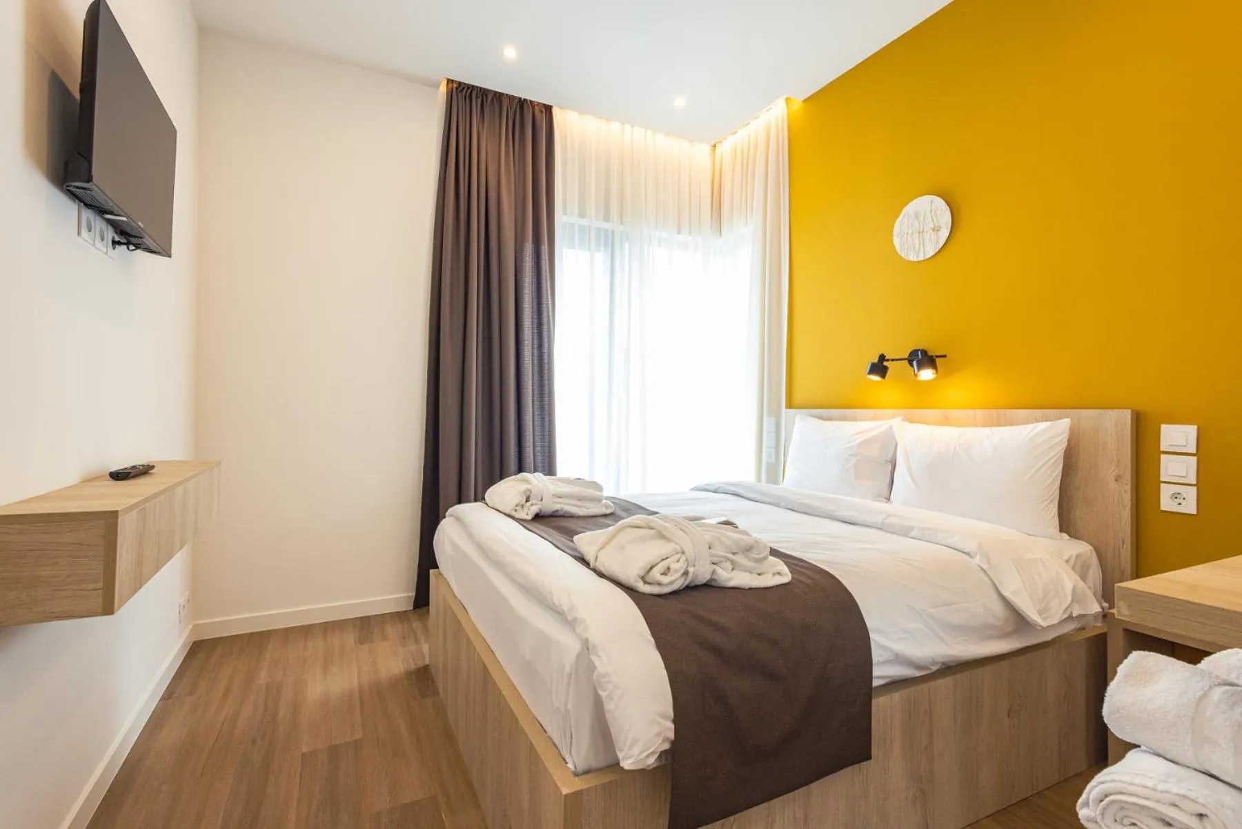 Bed in Apart Hotel Kundzuli