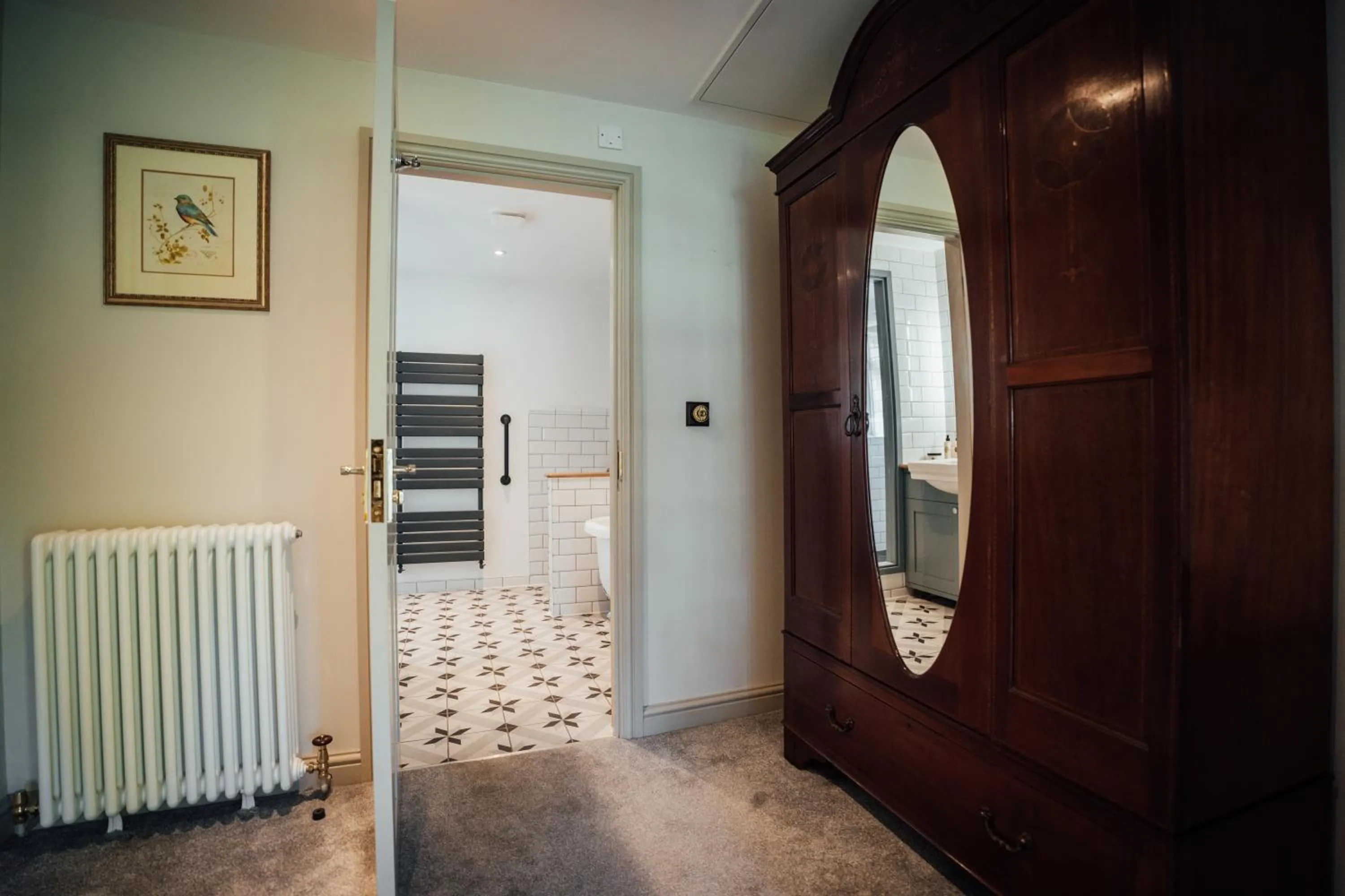 Bedroom in The Farthings Somerset