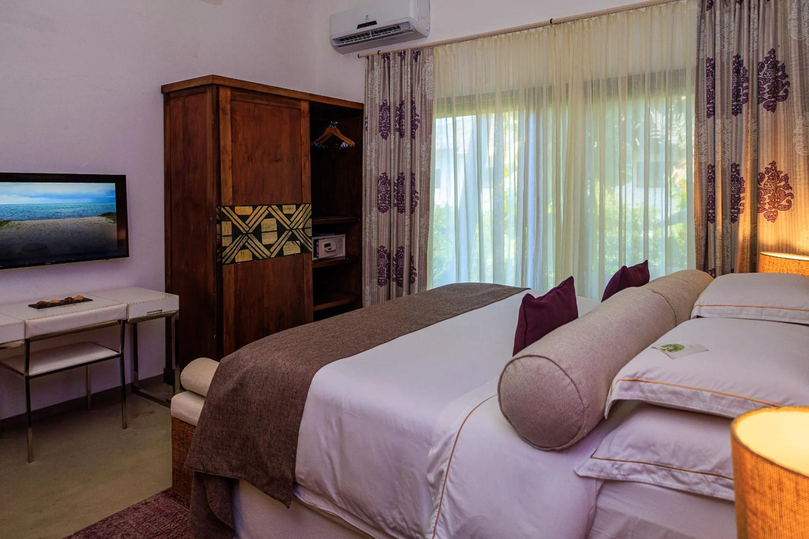 Bed in Campo Bahia Hotel Villas Spa
