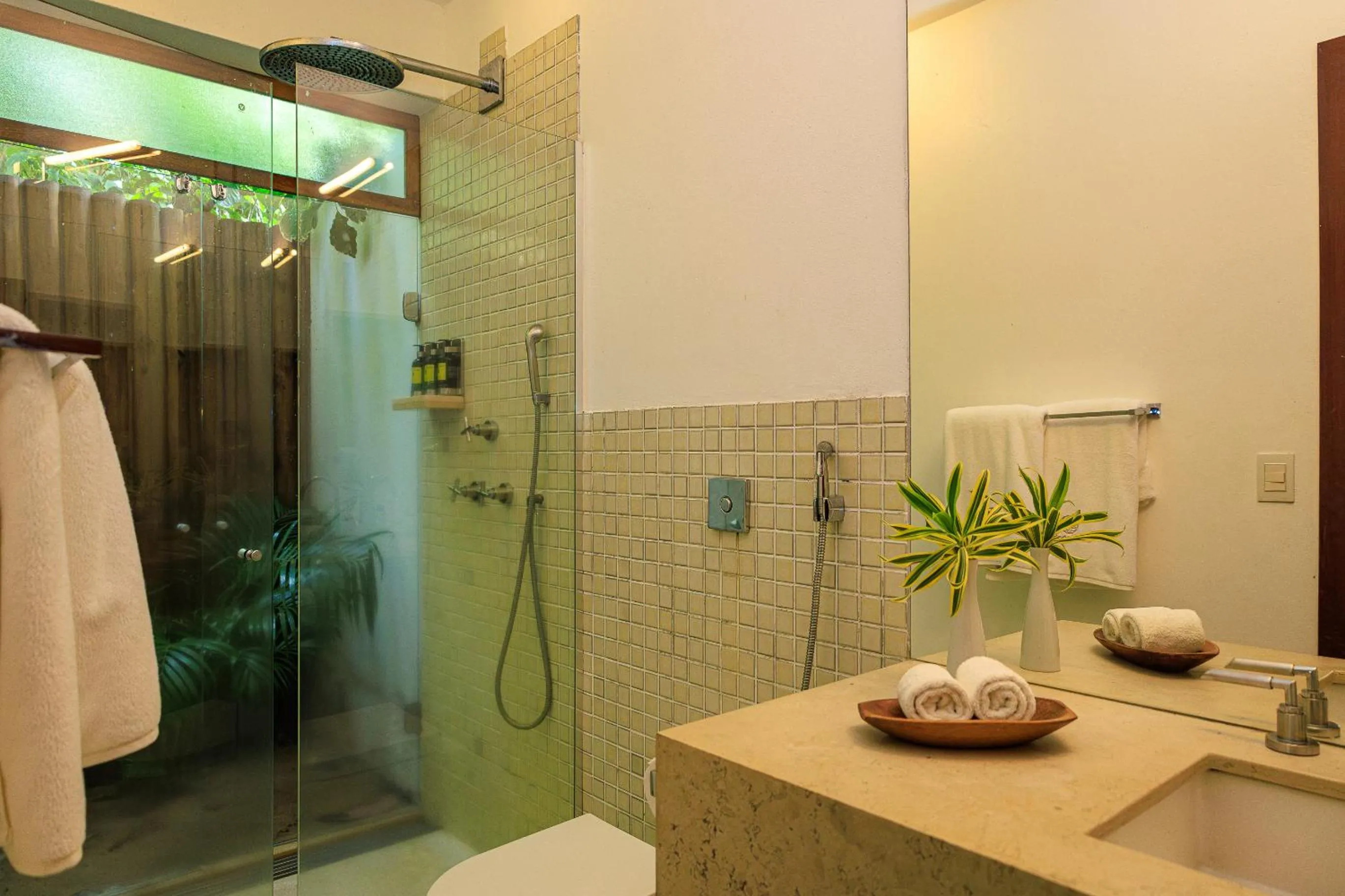 Shower in Campo Bahia Hotel Villas Spa