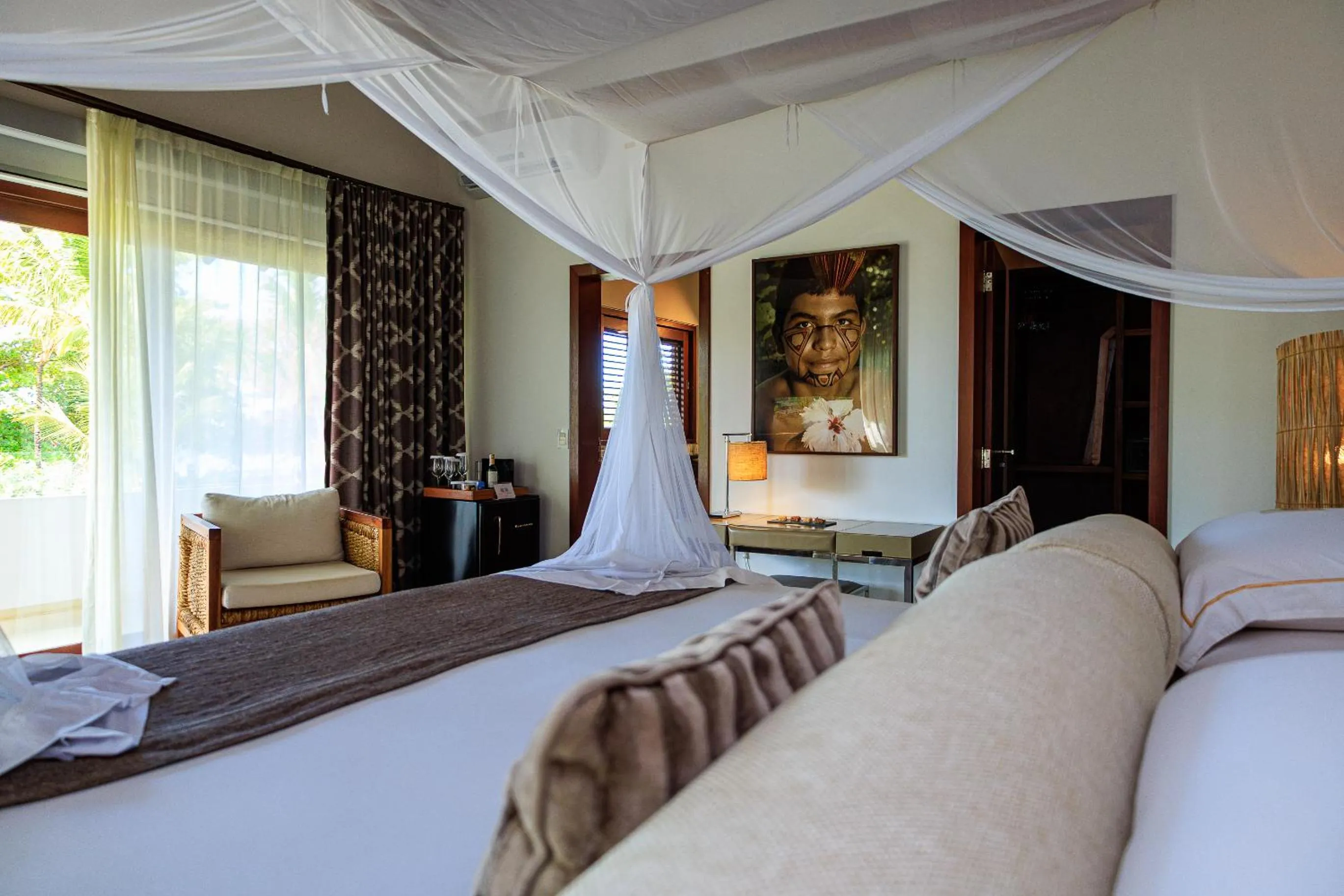 Decorative detail, Bed in Campo Bahia Hotel Villas Spa