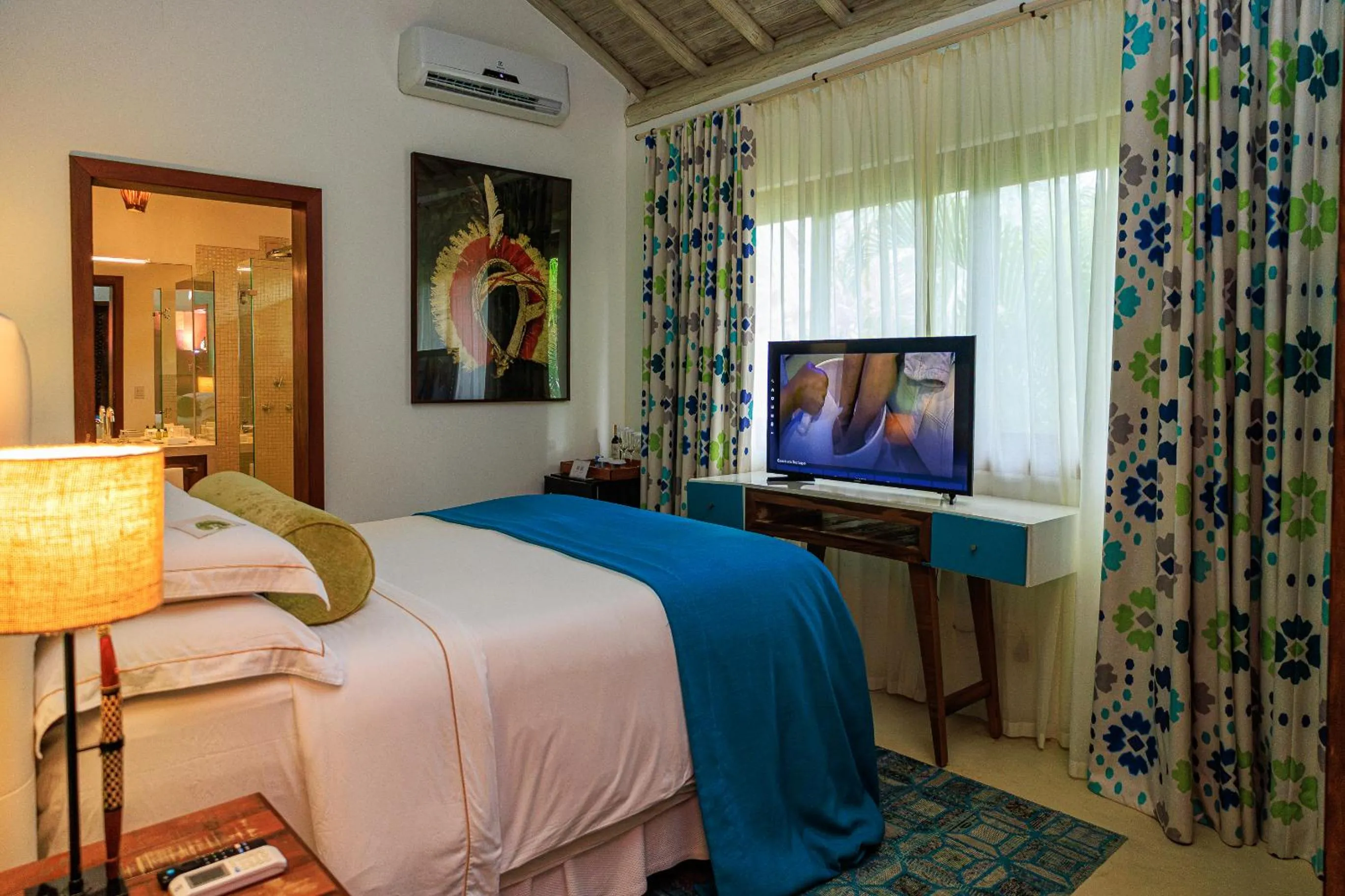 TV and multimedia, Bed in Campo Bahia Hotel Villas Spa