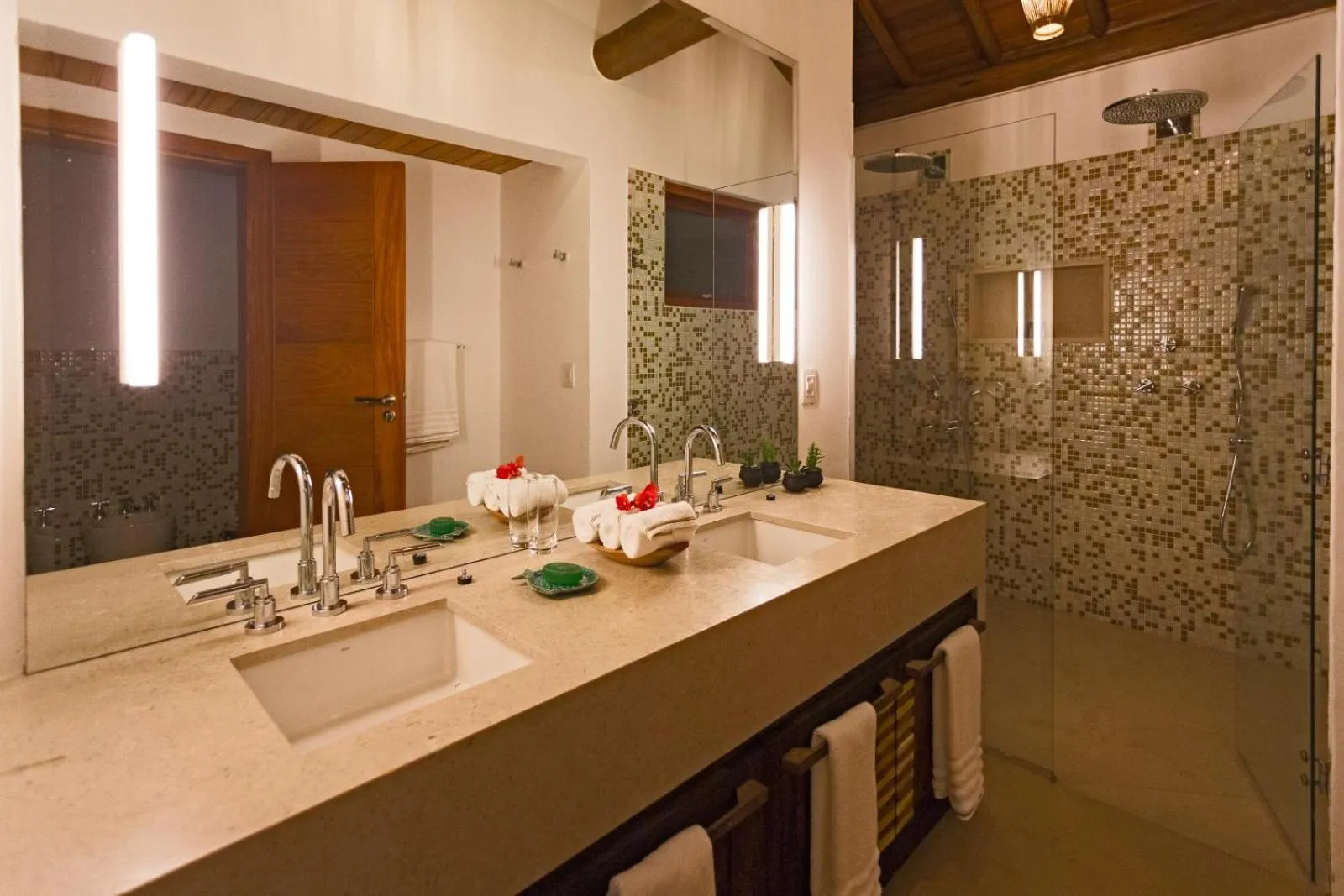 Shower in Campo Bahia Hotel Villas Spa