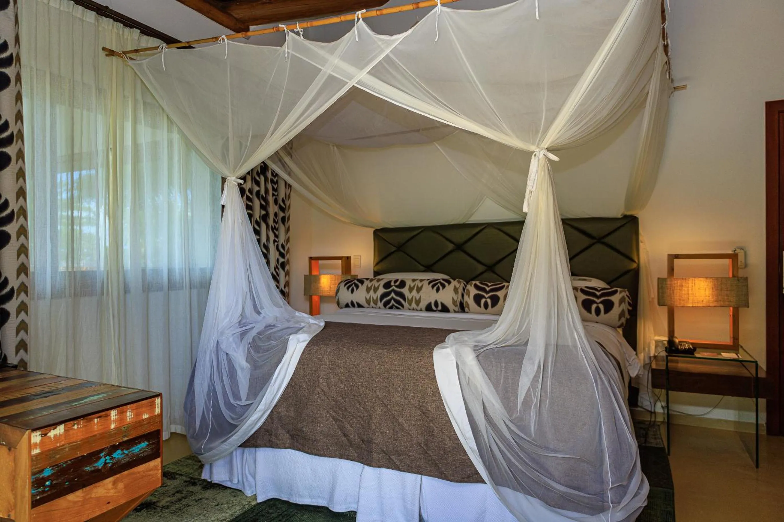 Bed in Campo Bahia Hotel Villas Spa