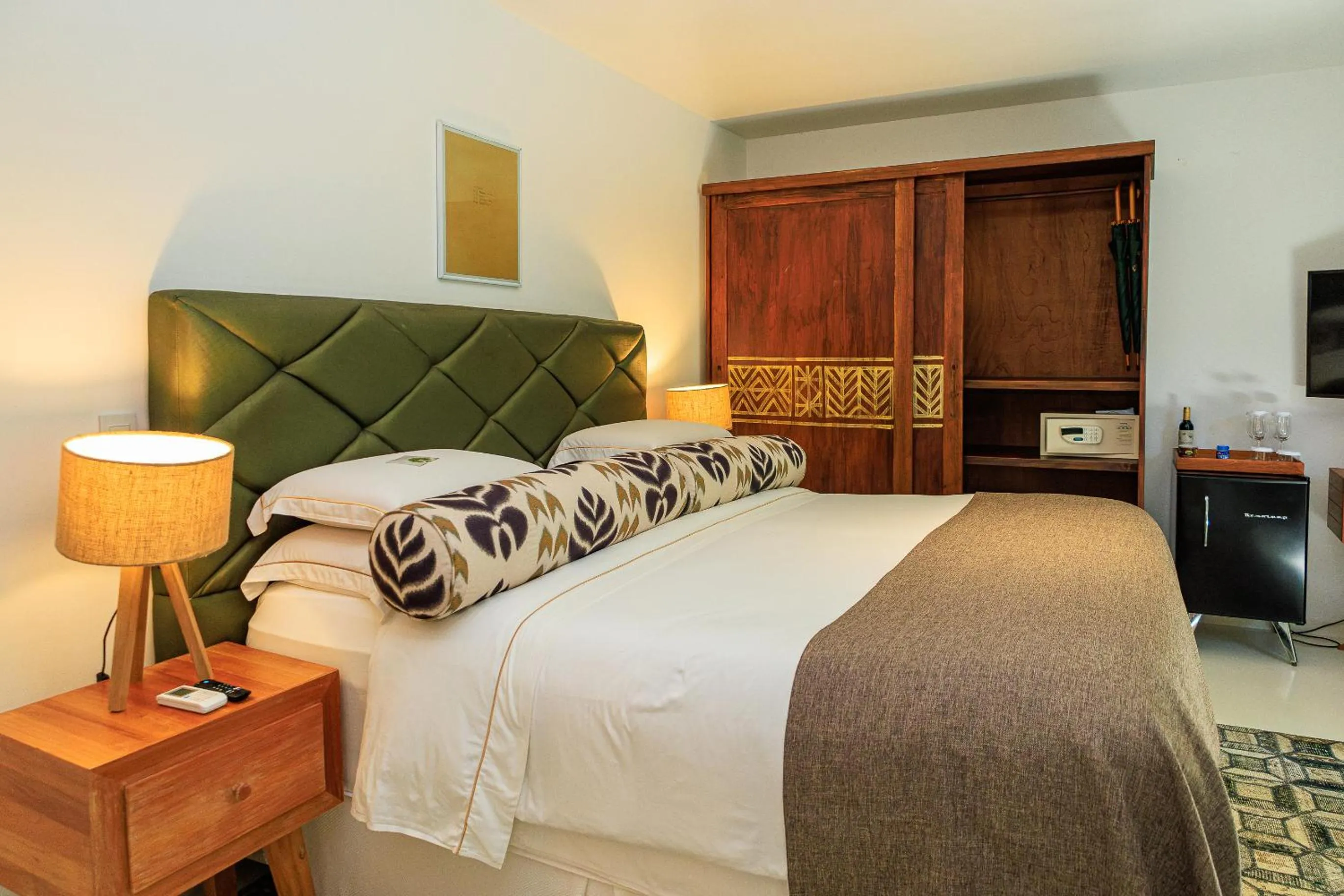 Bed in Campo Bahia Hotel Villas Spa