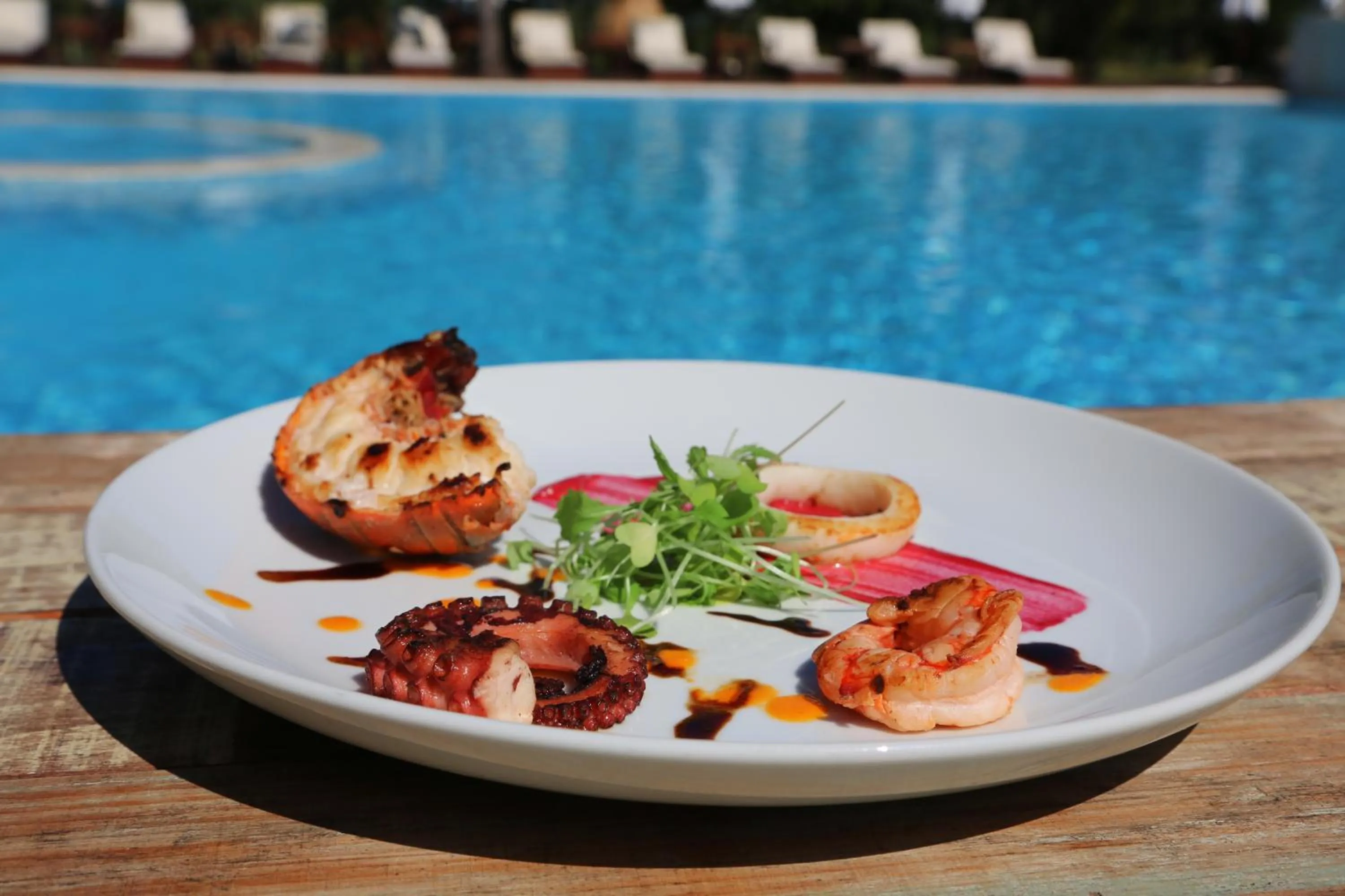 Food in Campo Bahia Hotel Villas Spa