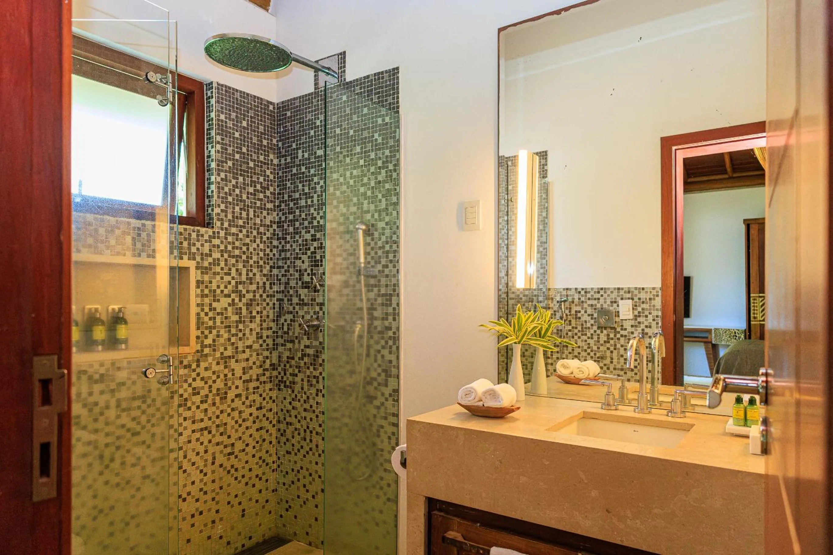 Shower in Campo Bahia Hotel Villas Spa